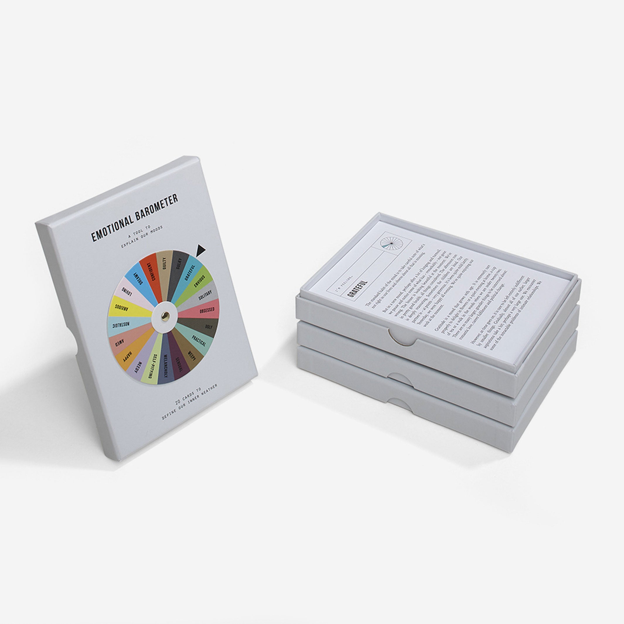 EMOTIONAL BAROMETER | CARD GAME to Explain Our Moods | English Edition | The School of Life