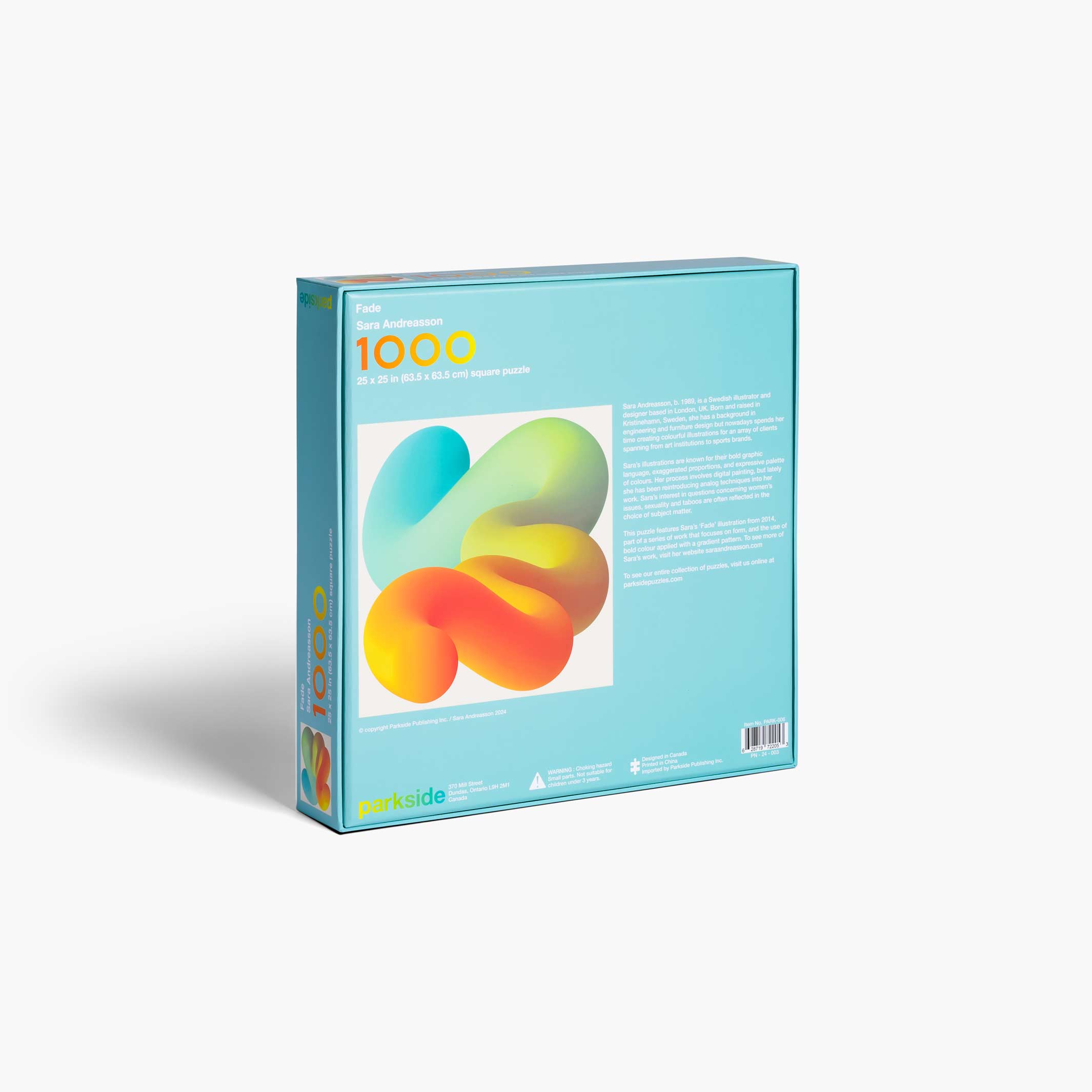FADE - Puzzle 1.000 Teile - Sara Andreasson | parkside