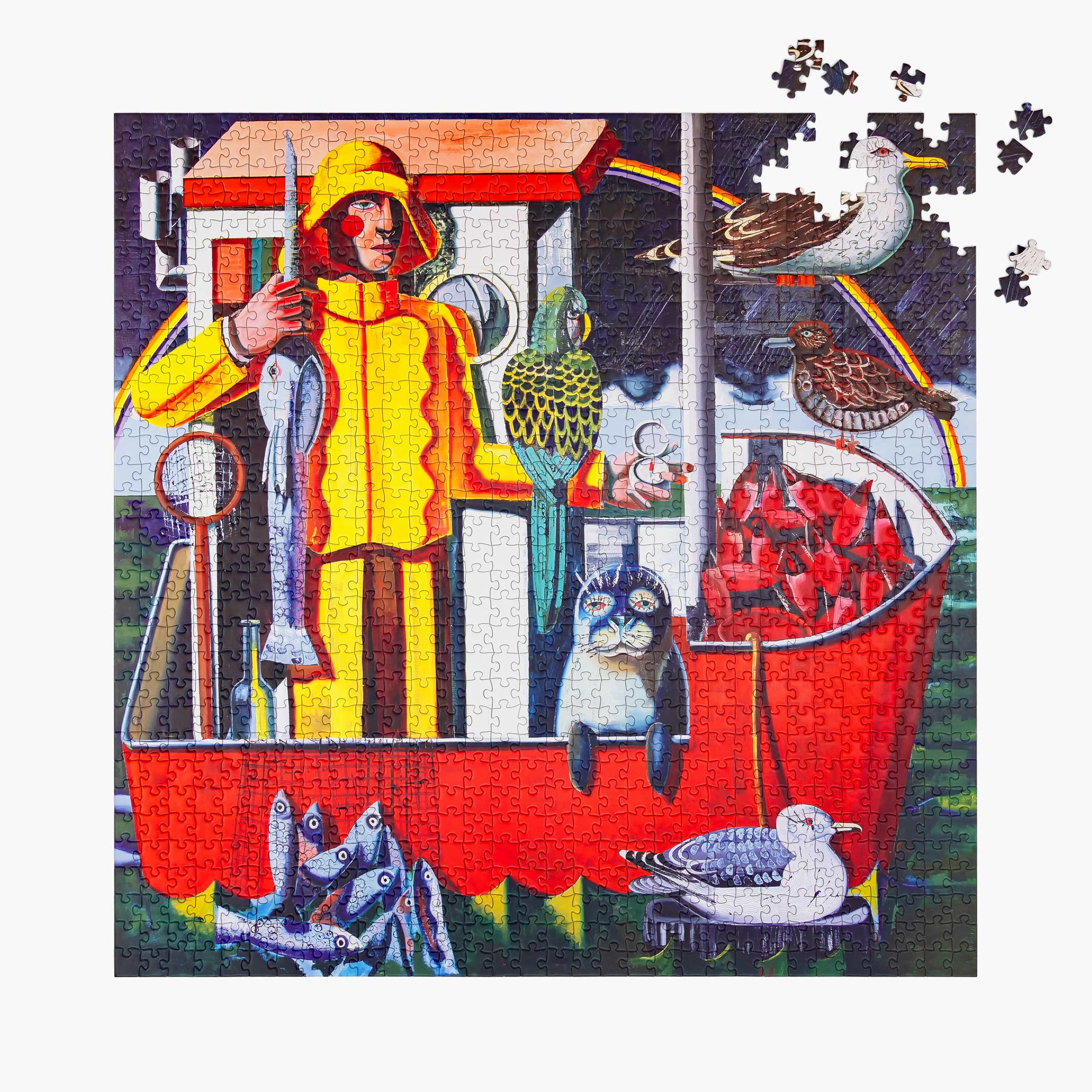 FISHING BOAT - Puzzle 1.000 Teile - Kristof Santy | parkside