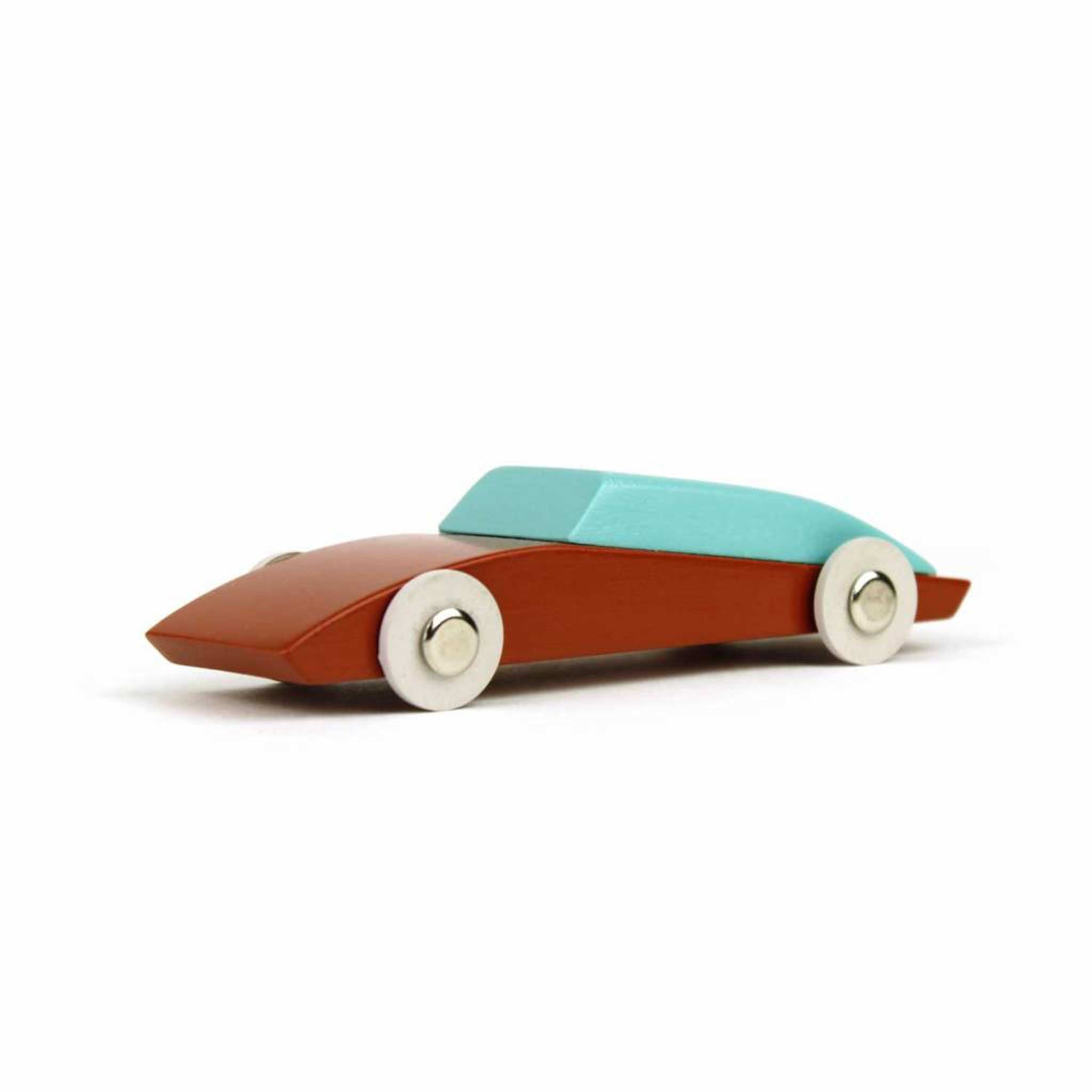 DUOTONE CAR #3 | Wooden Design TOY CAR | Floris Hovers | Ikonic