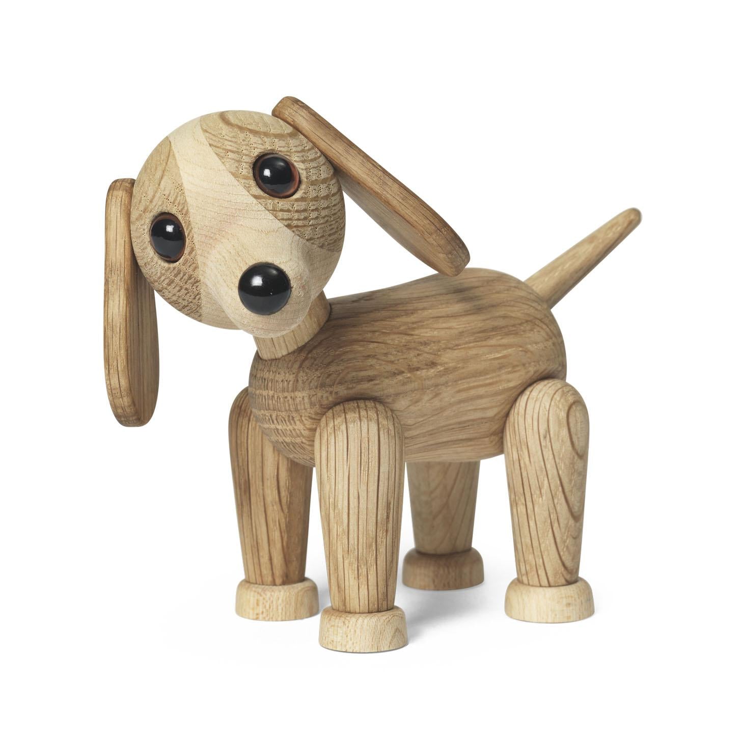 FLUFF - lustiger, kleiner Hund - Holz-Dekofigur - Chresten Sommer | Spring Copenhagen