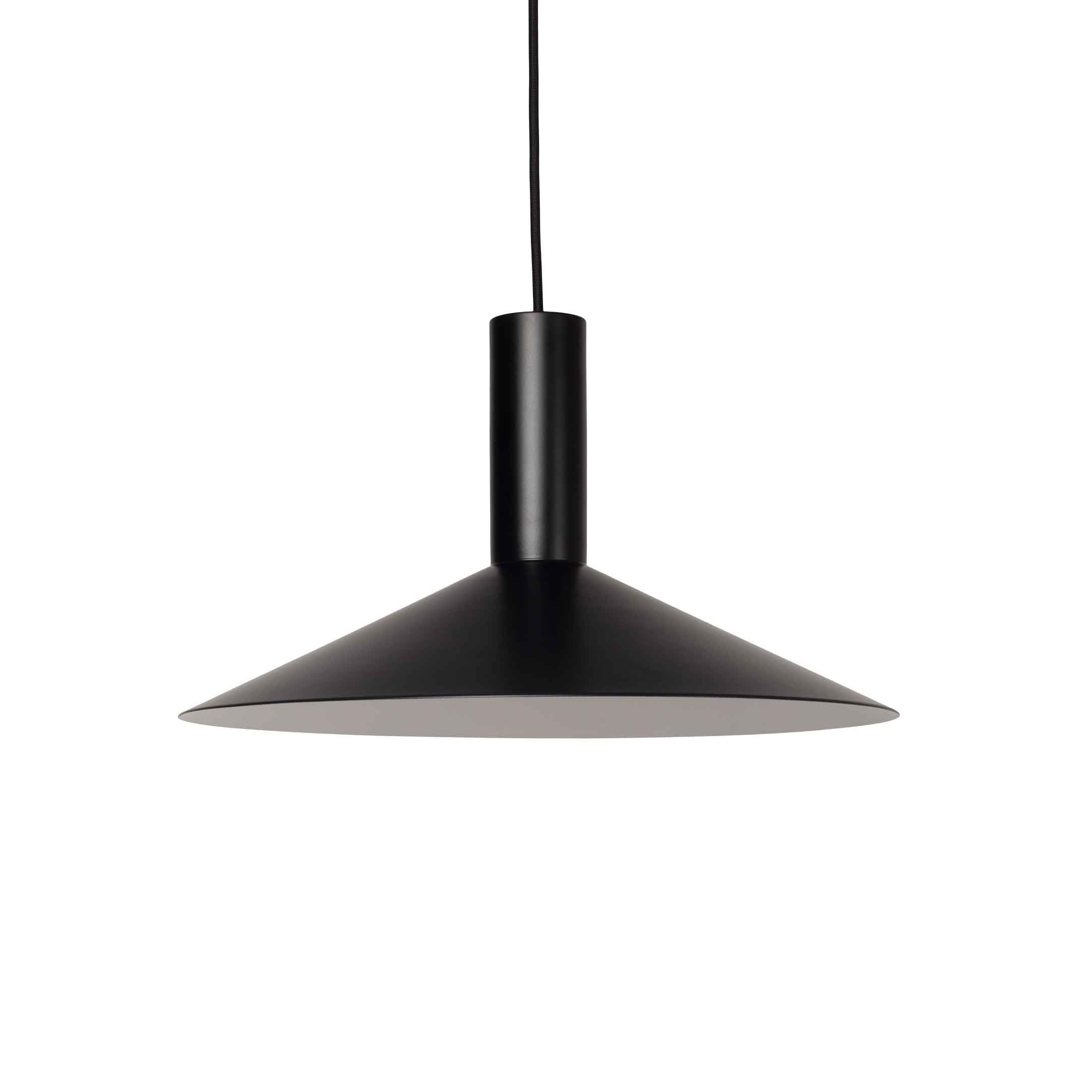 FORMEL | Black PENDING LAMP | ∅ = 40 cm | Hans Due | Spring Copenhagen
