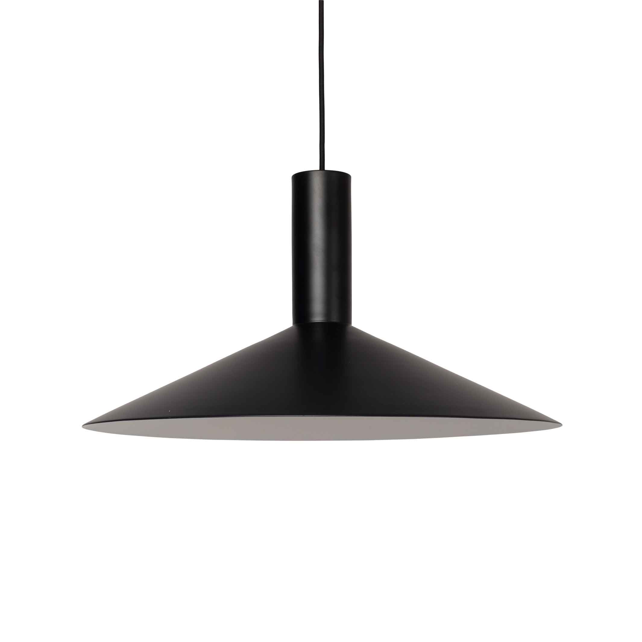 FORMEL | Black PENDING LAMP | ∅ = 50 cm | Hans Due | Spring Copenhagen