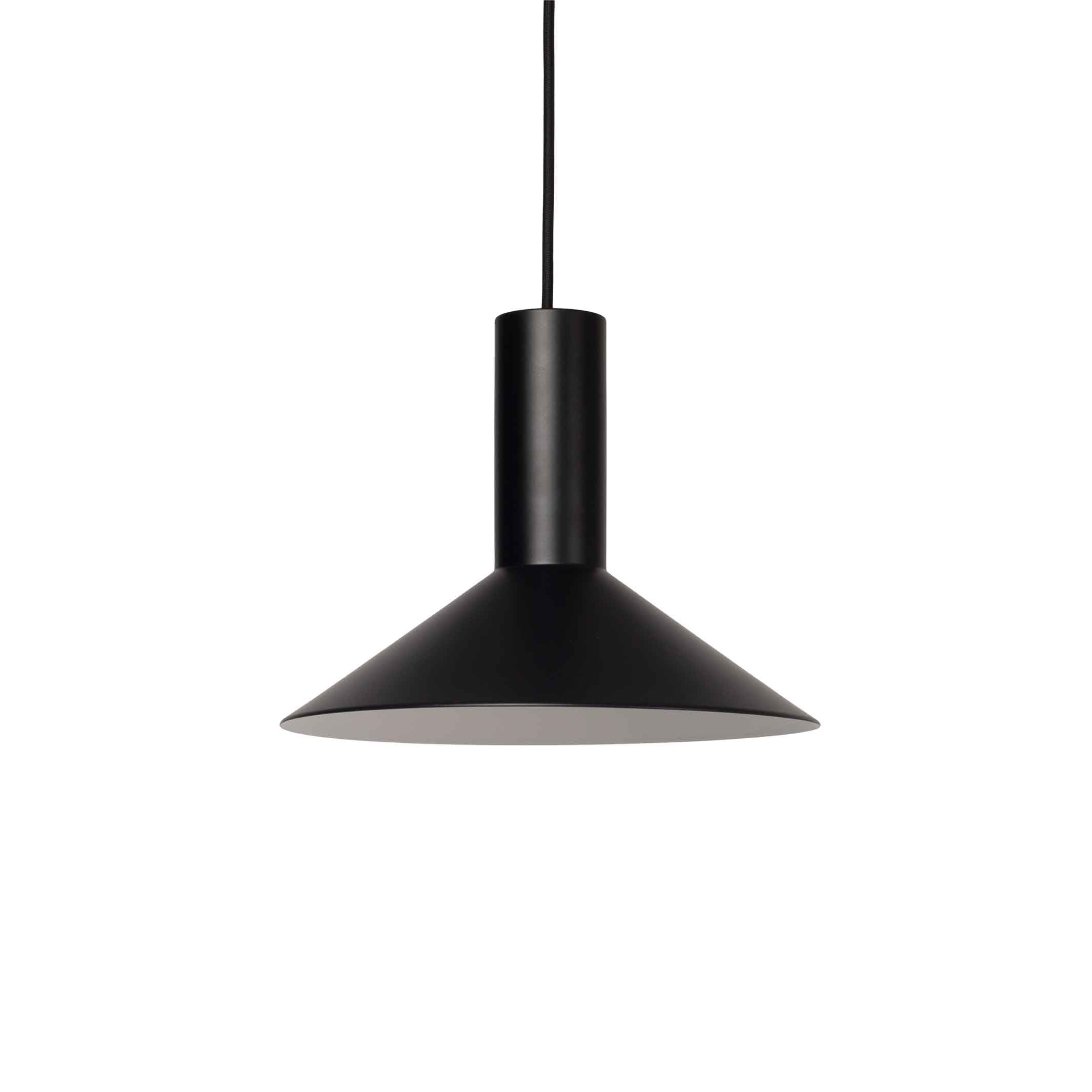 FORMEL | Black PENDING LAMP | ∅ = 26 cm | Hans Due | Spring Copenhagen
