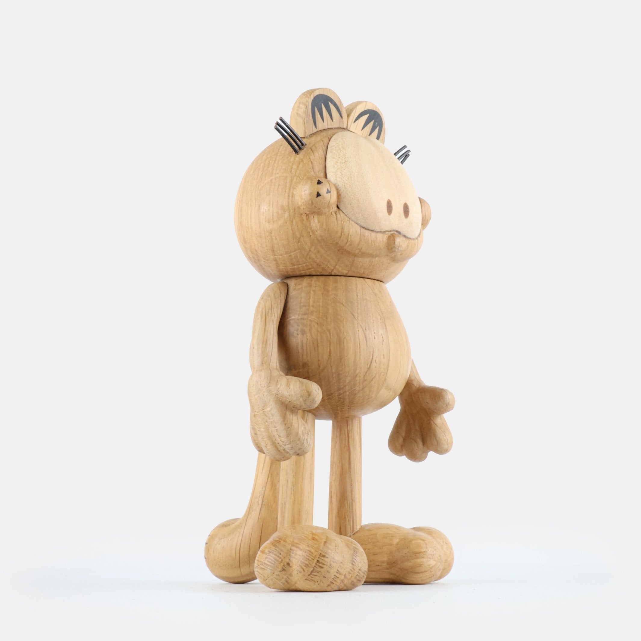 GARFIELD Small - Kleine Holzfigur - Eiche 14 cm hoch | Jakob Burgsø | boyhood