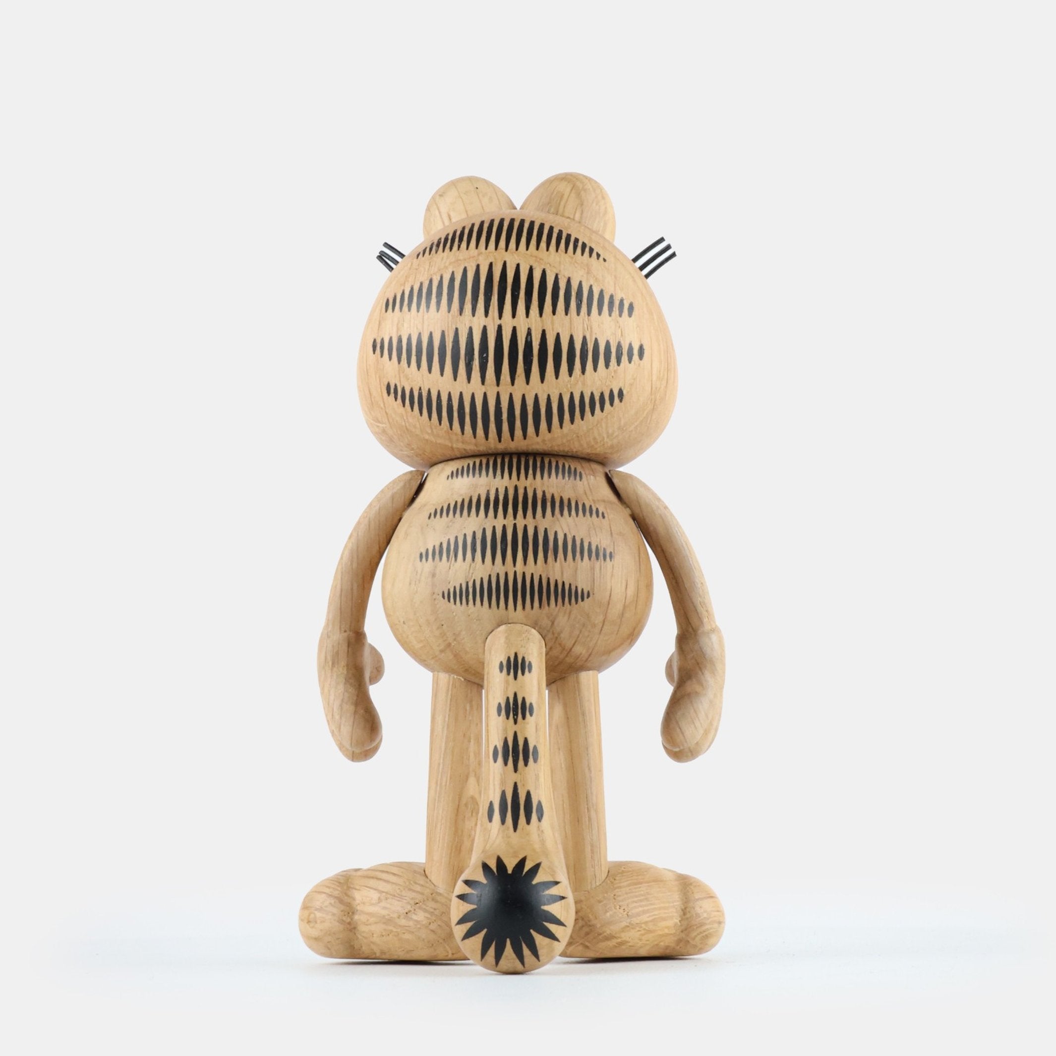 GARFIELD Large - Große Holzfigur - Eiche 24 cm hoch | Jakob Burgsø | boyhood