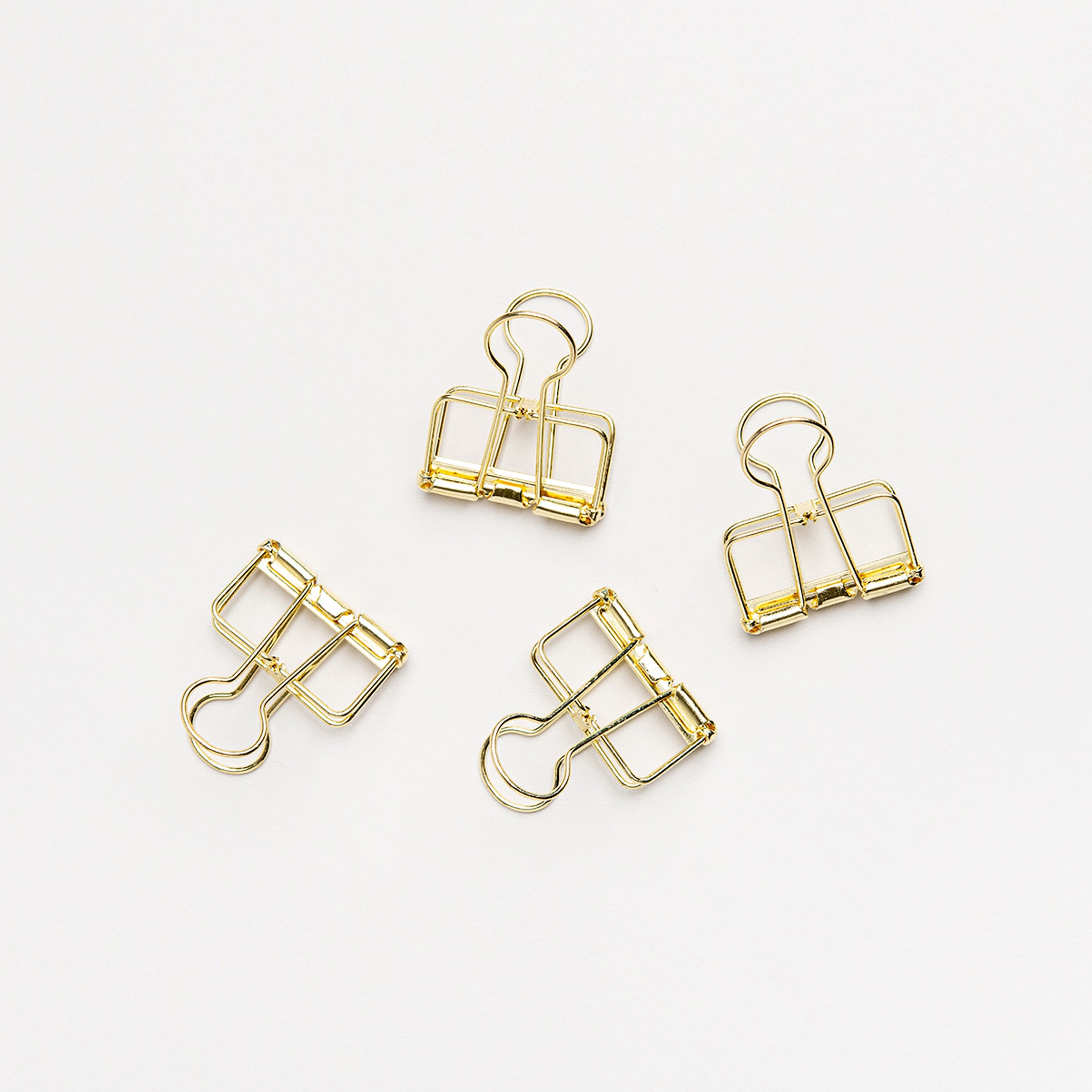 MINI FOLD BACK CLIPS - Set of 4 - 3,2 cm | Somewhere