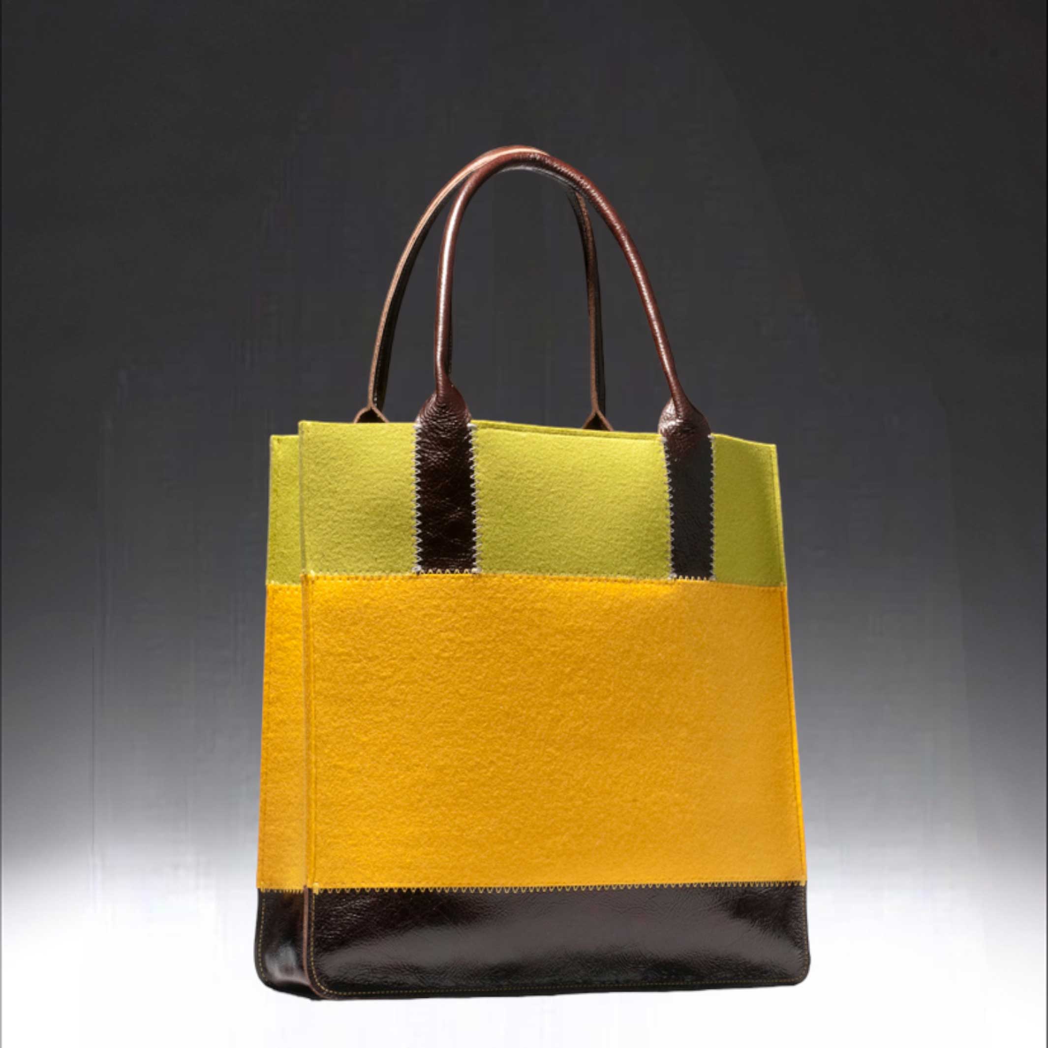 Large on sale yellow bag