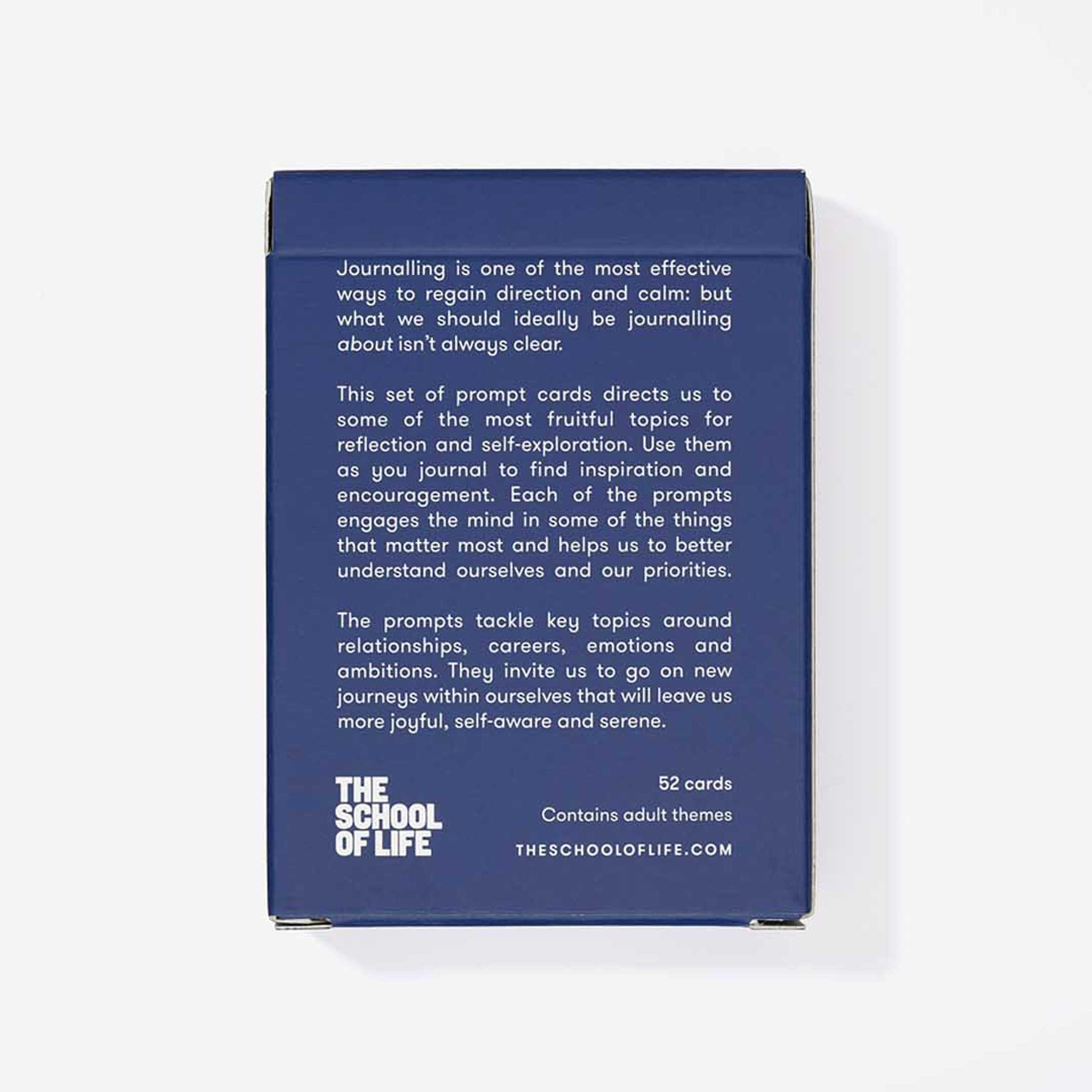 JOURNAL PROMT CARDS | CARD SET | English Edition | The School of Life