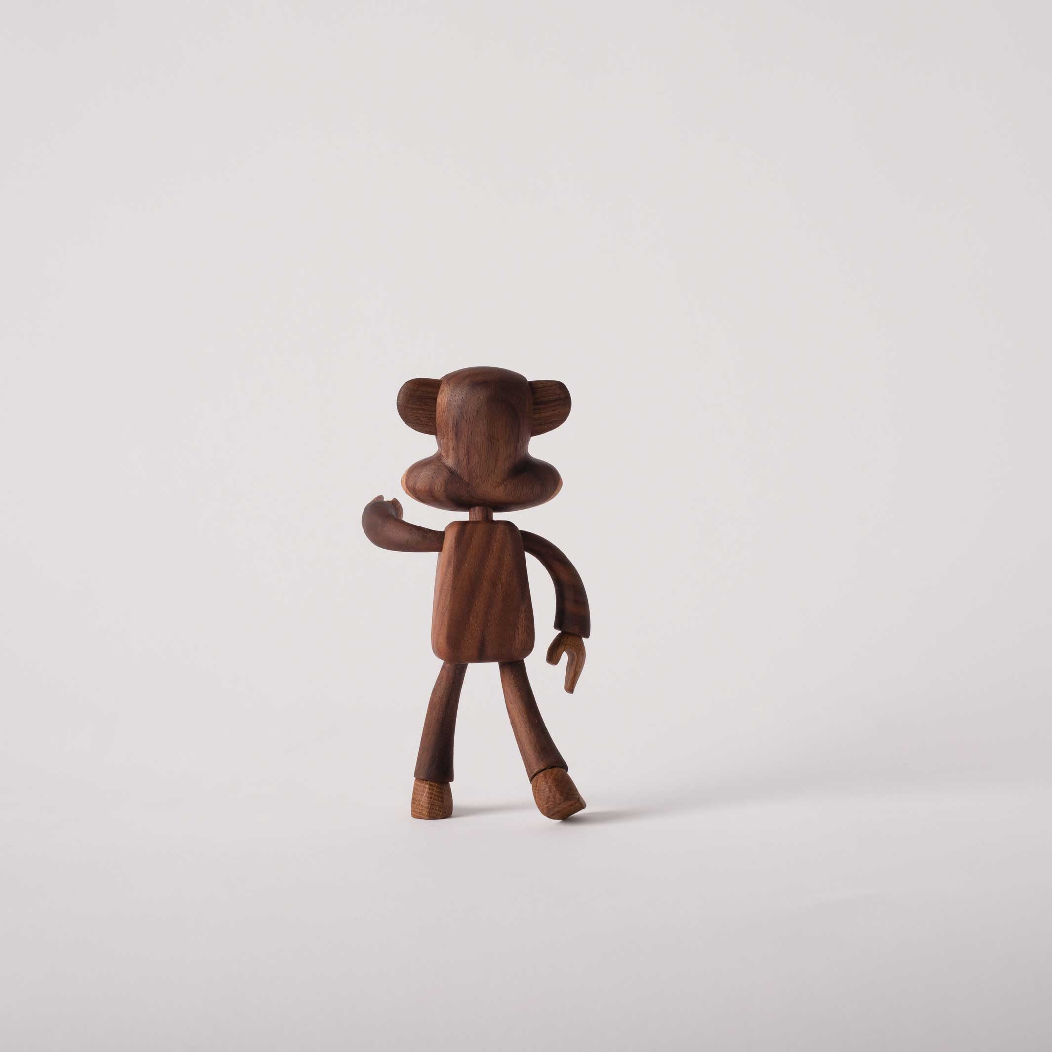 Wooden Figure Julius – Walnut/Oak | boyhood × Paul Frank · Jakob