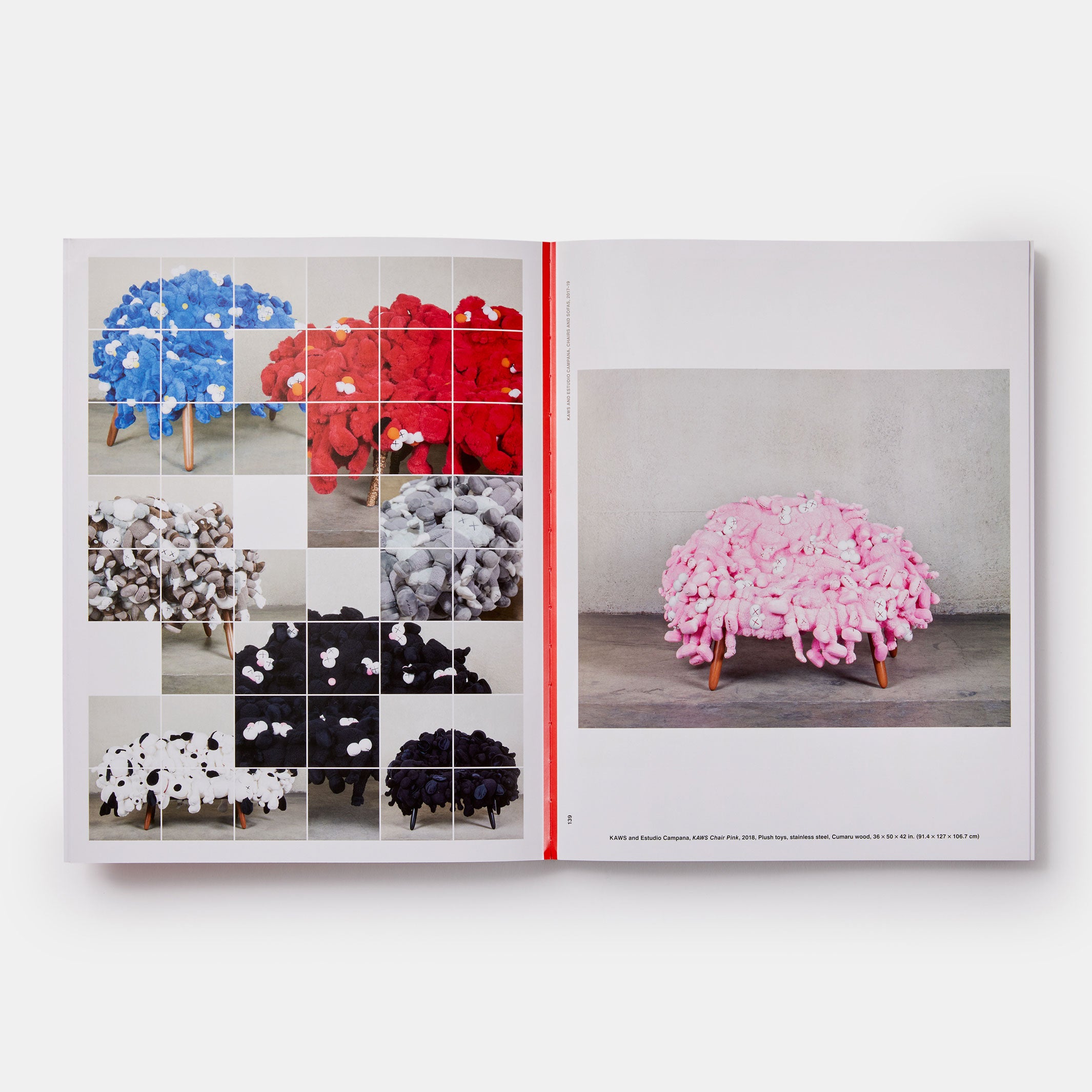 KAWS: WHAT PARTY (Black on Pink edition)  | BOOK | PHAIDON Publisher