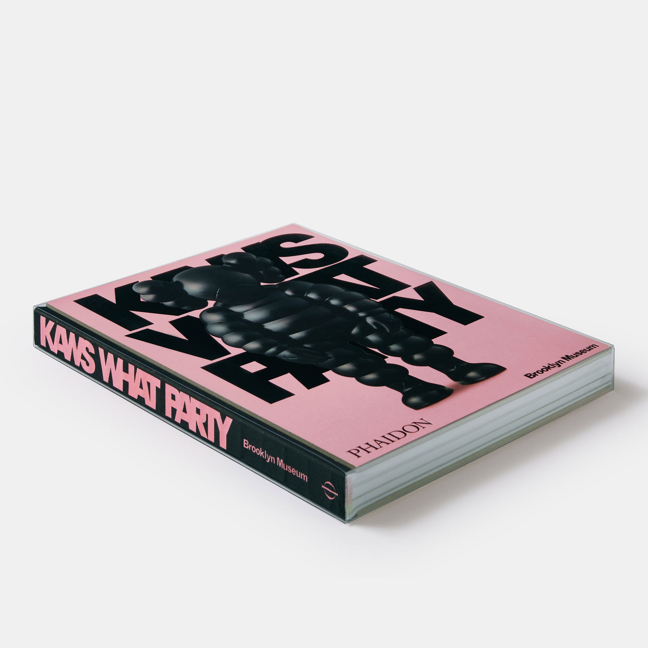 KAWS: WHAT PARTY (Black on Pink edition)  | BOOK | PHAIDON Publisher