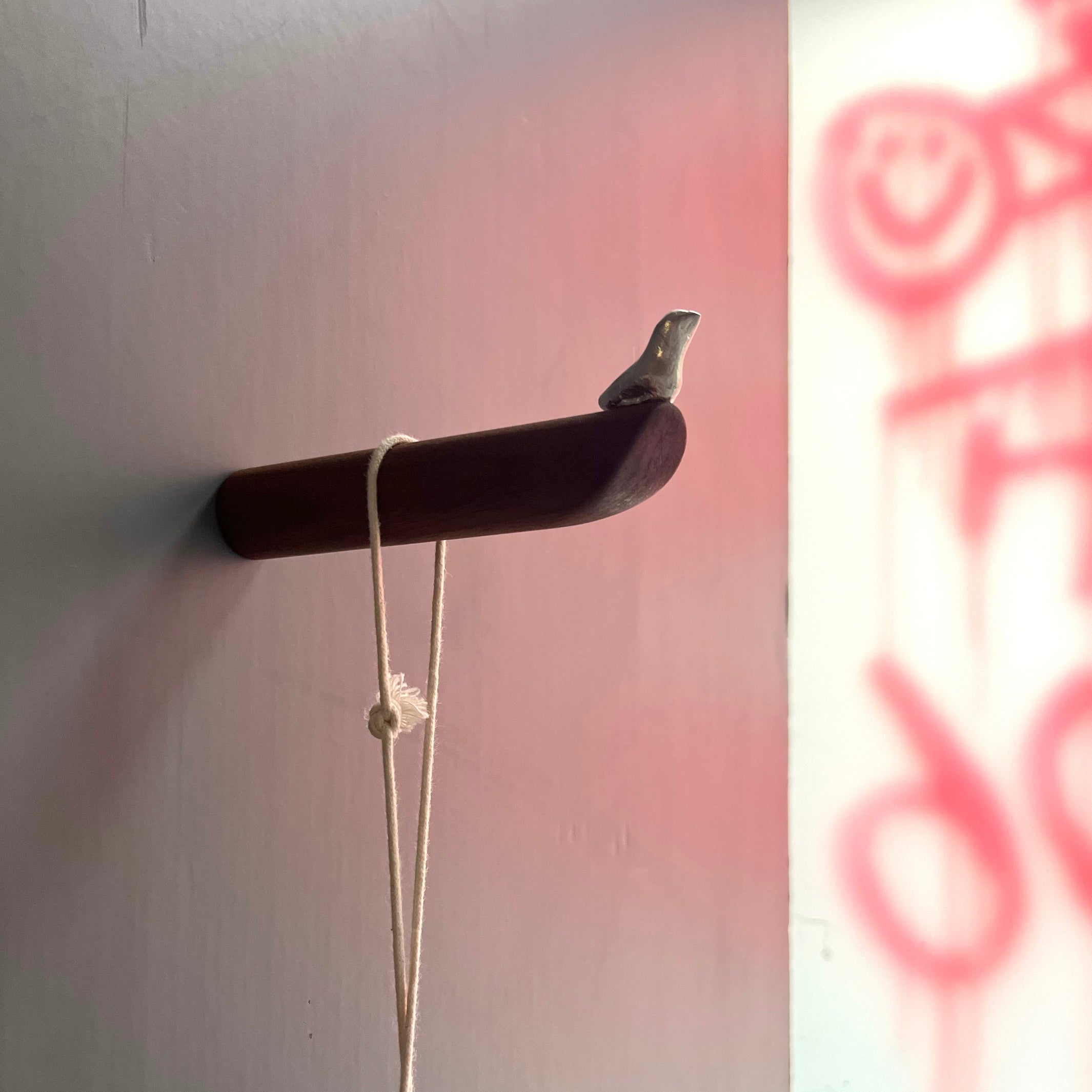 VOGEL - Kleiderhaken aus Holz & Zinn - 3er Set | Formpoet