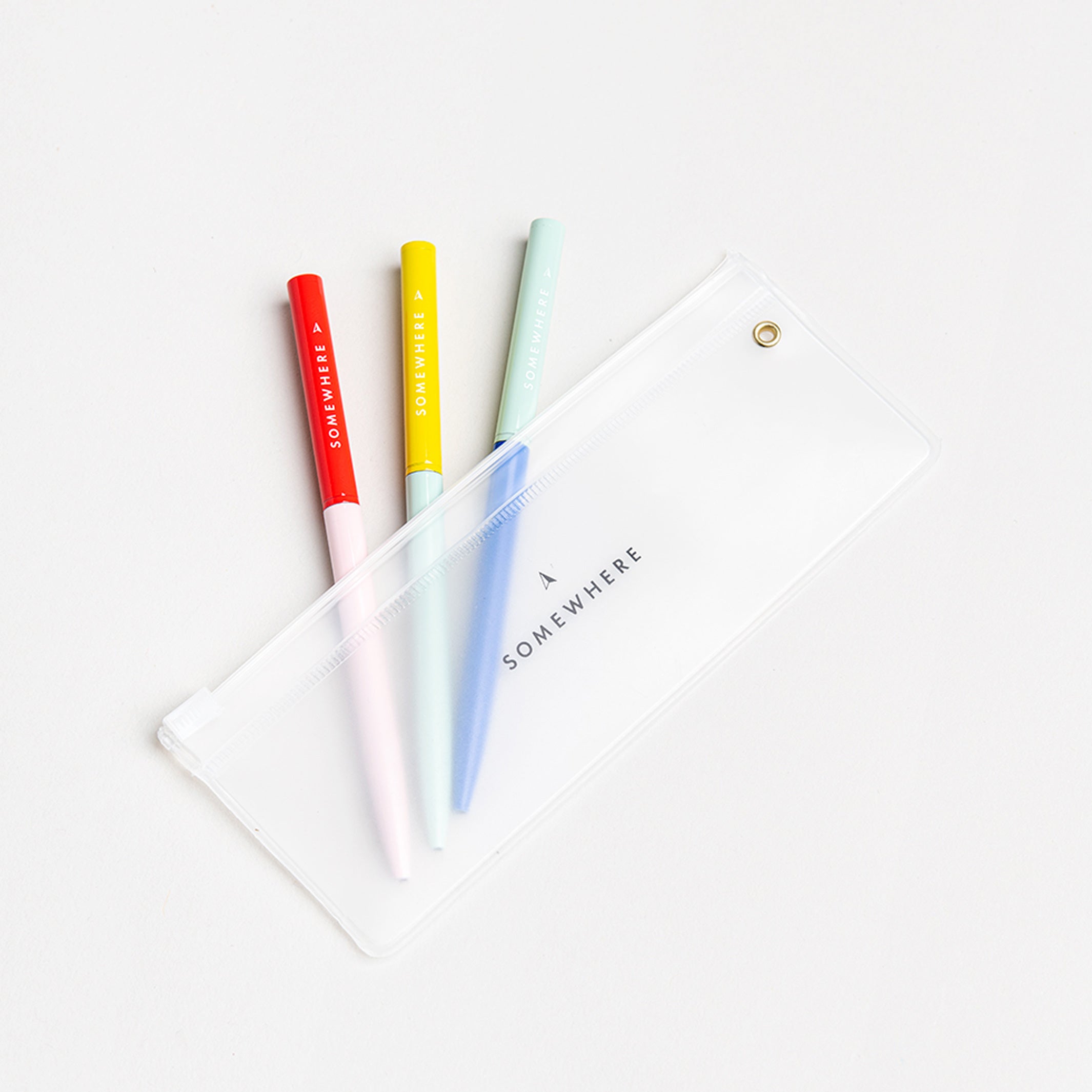 COLOR BLOCK TRIO - 3pcs PEN SET | Somewhere