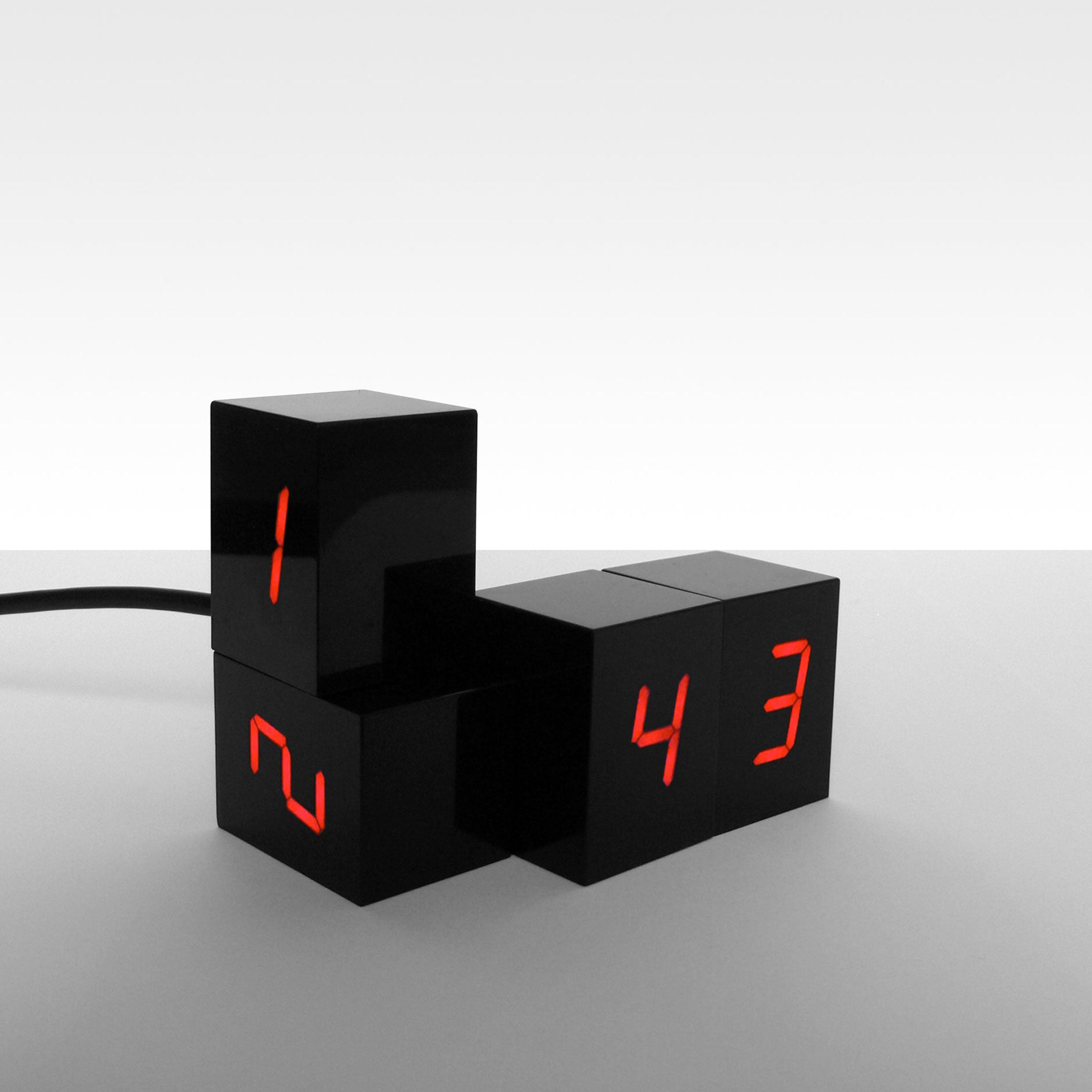 NUMBERS | LED ALARM CLOCK | Jonas Damon | Areaware