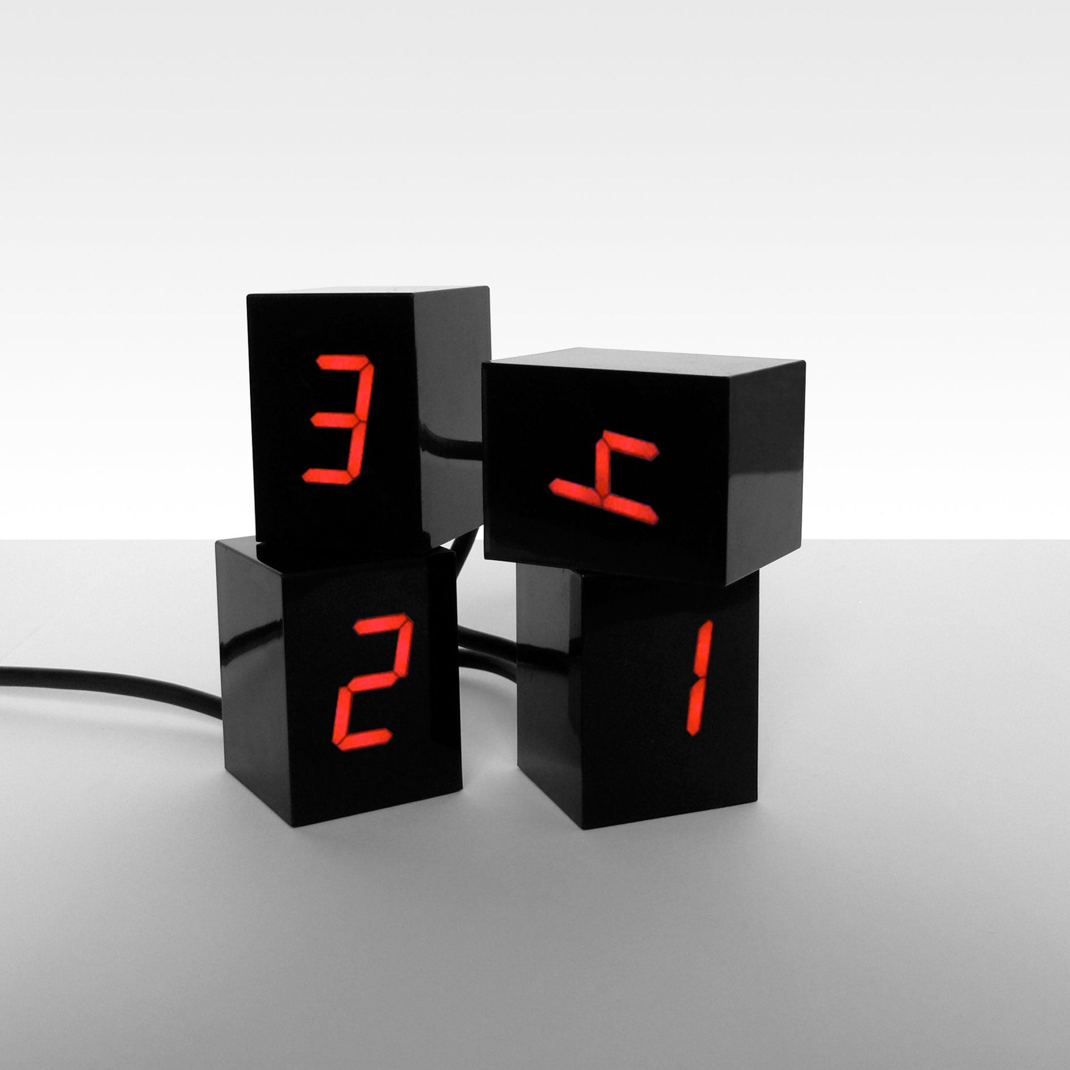 NUMBERS LED ALARM CLOCK | WECKER | Jonas Damon | Areaware