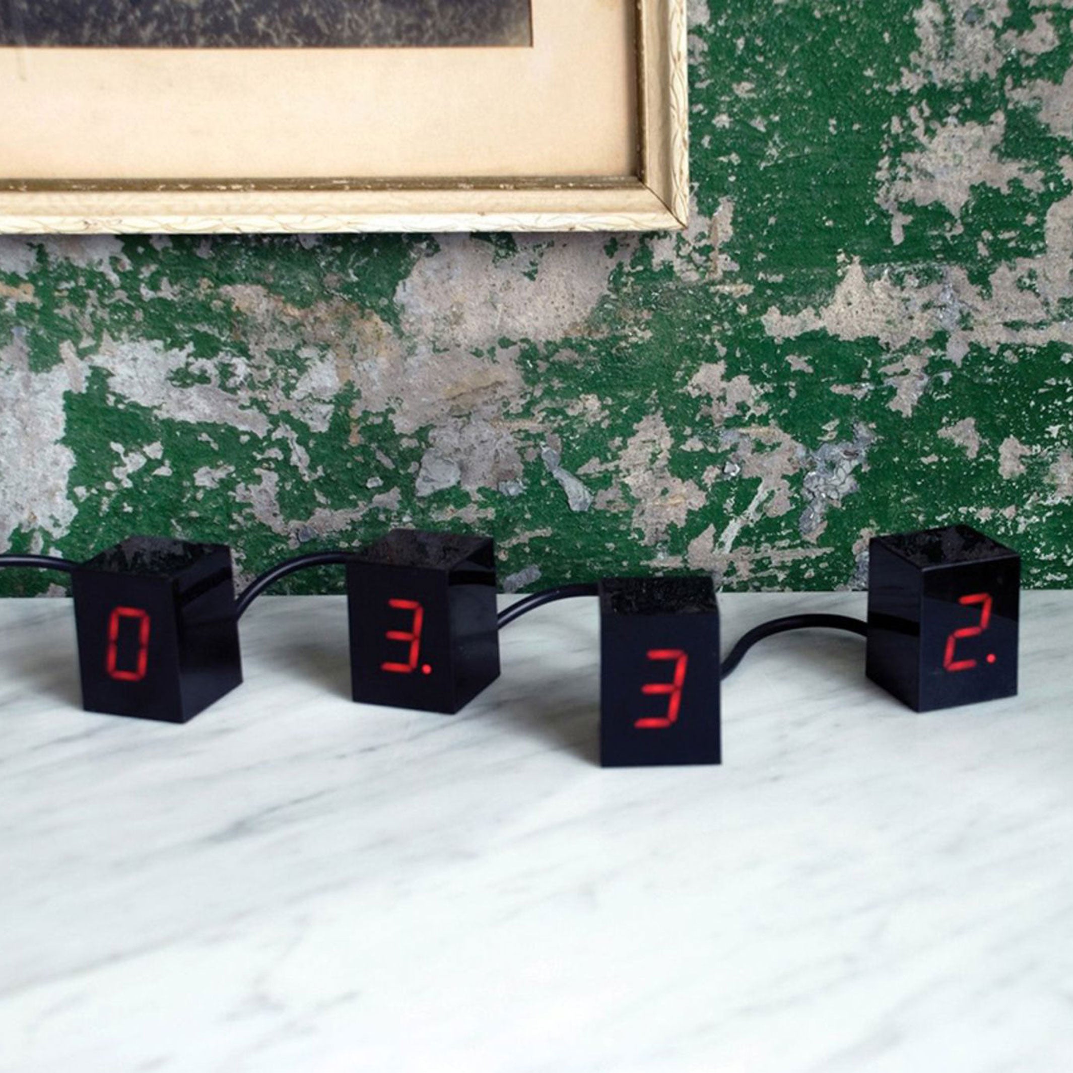 NUMBERS | LED ALARM CLOCK | Jonas Damon | Areaware