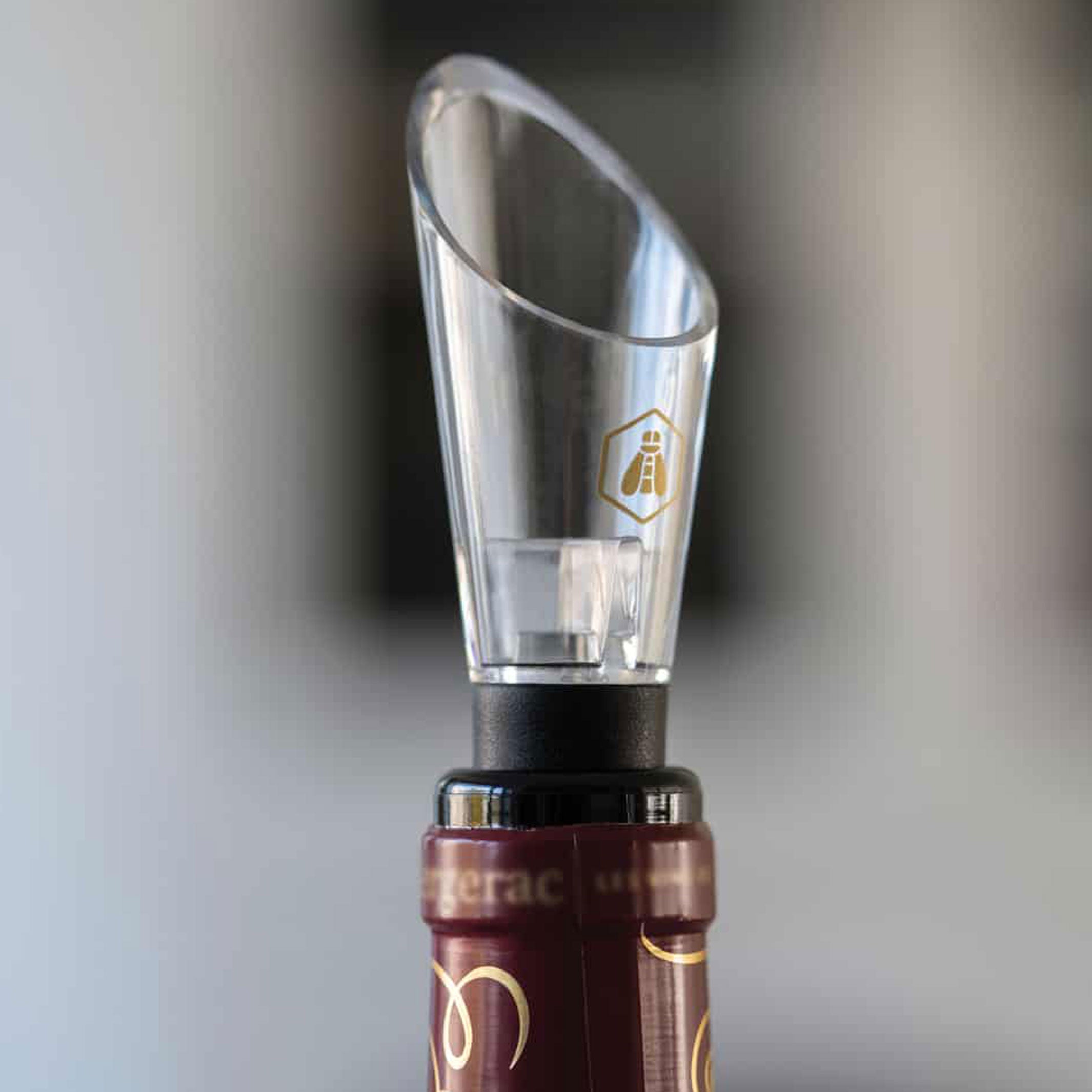 Service à vin avec aérateur - Ensemble de 4 pièces | Laguiole