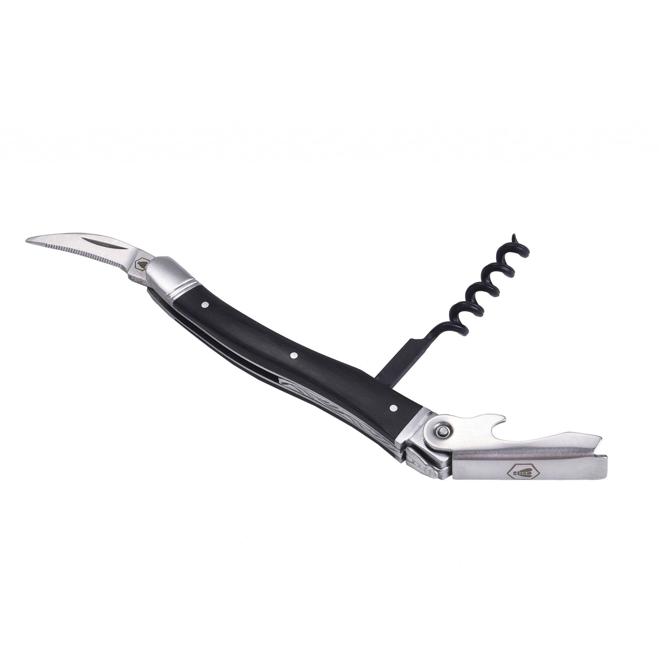 Service à vin avec aérateur - Ensemble de 4 pièces | Laguiole