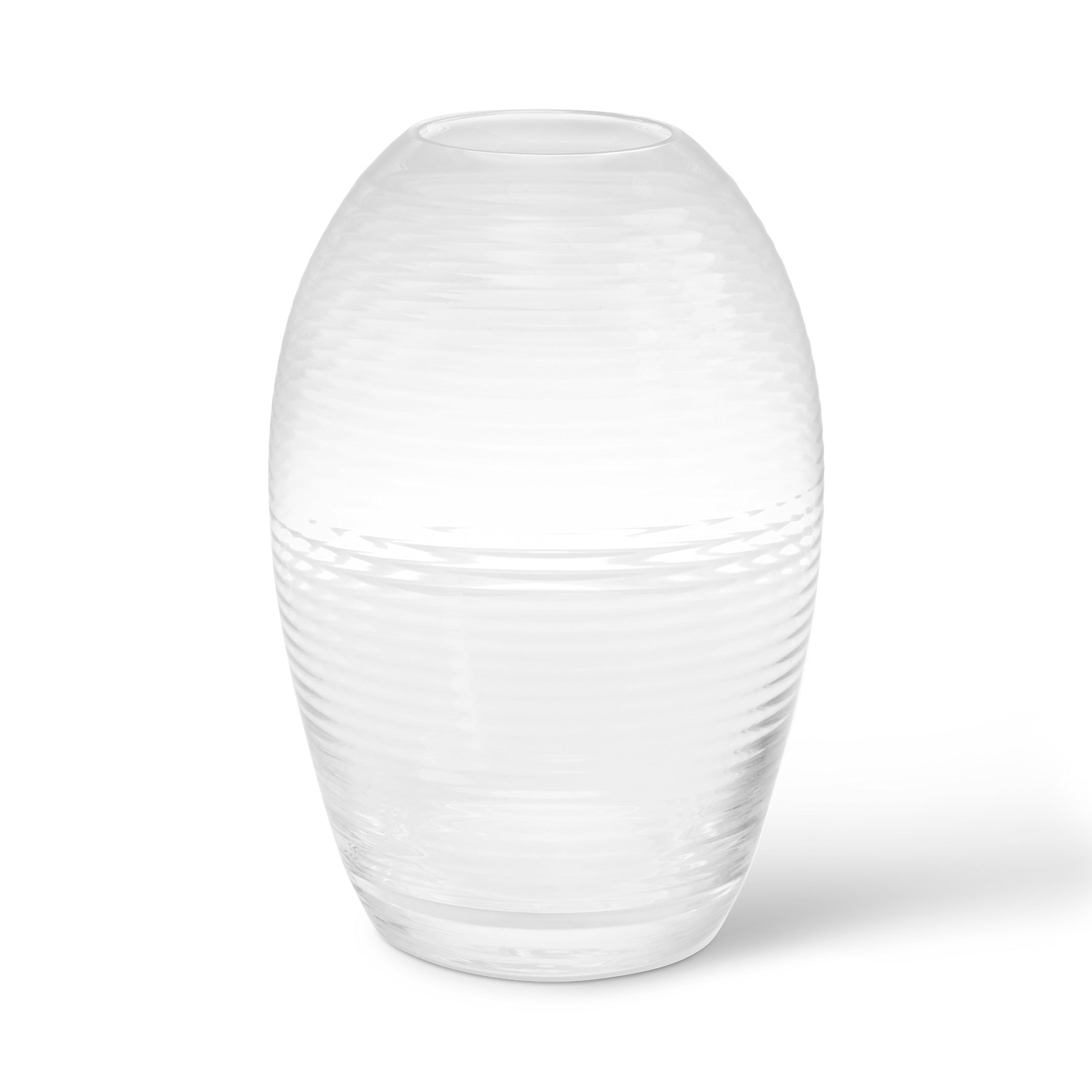 LAINE OVAL | GLASS VASE | H=20 cm | Samuli Helavuo | Spring Copenhagen