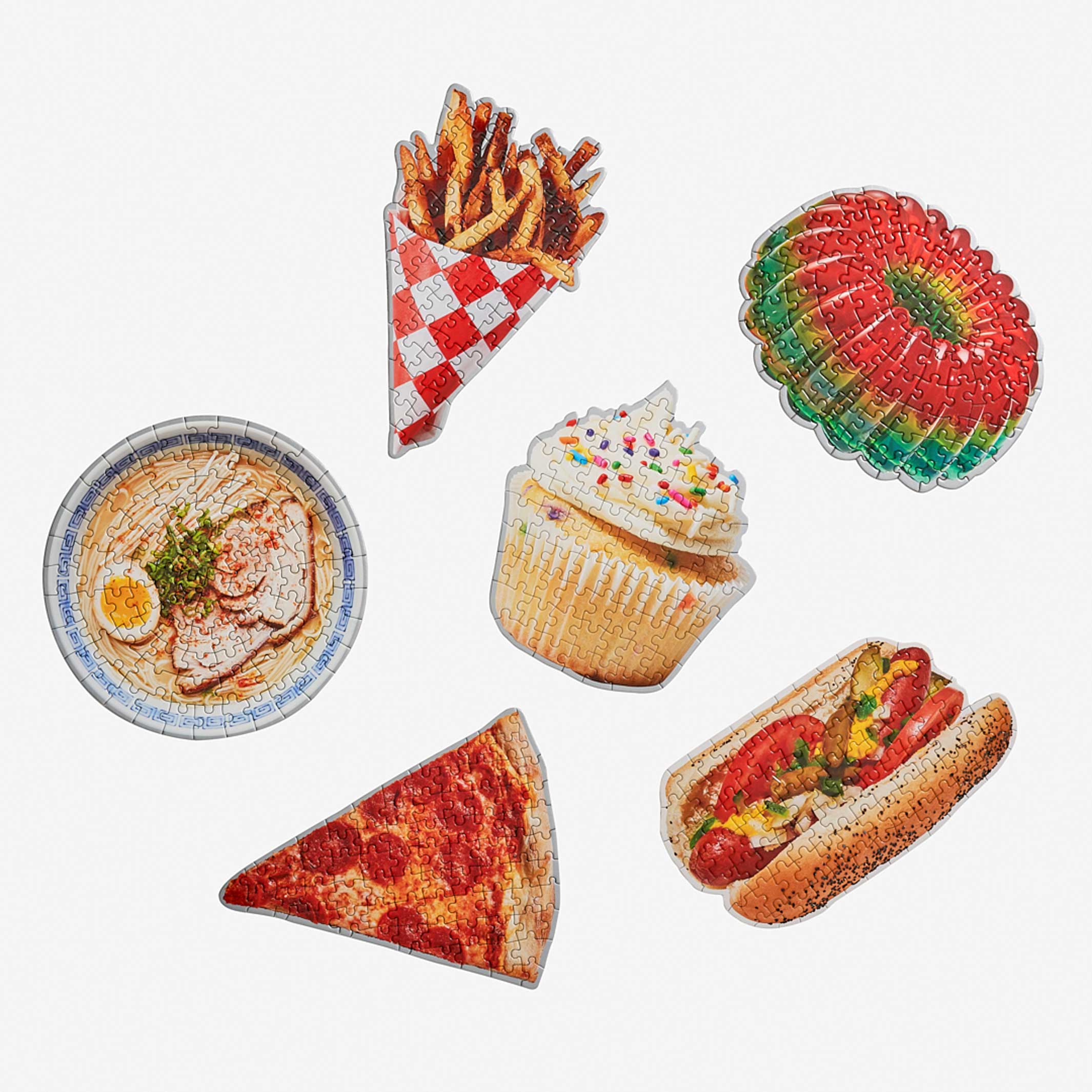 LITTLE PUZZLE THING | FOOD PUZZLES | Series VII A la carte | approx. 70 pcs | Areaware