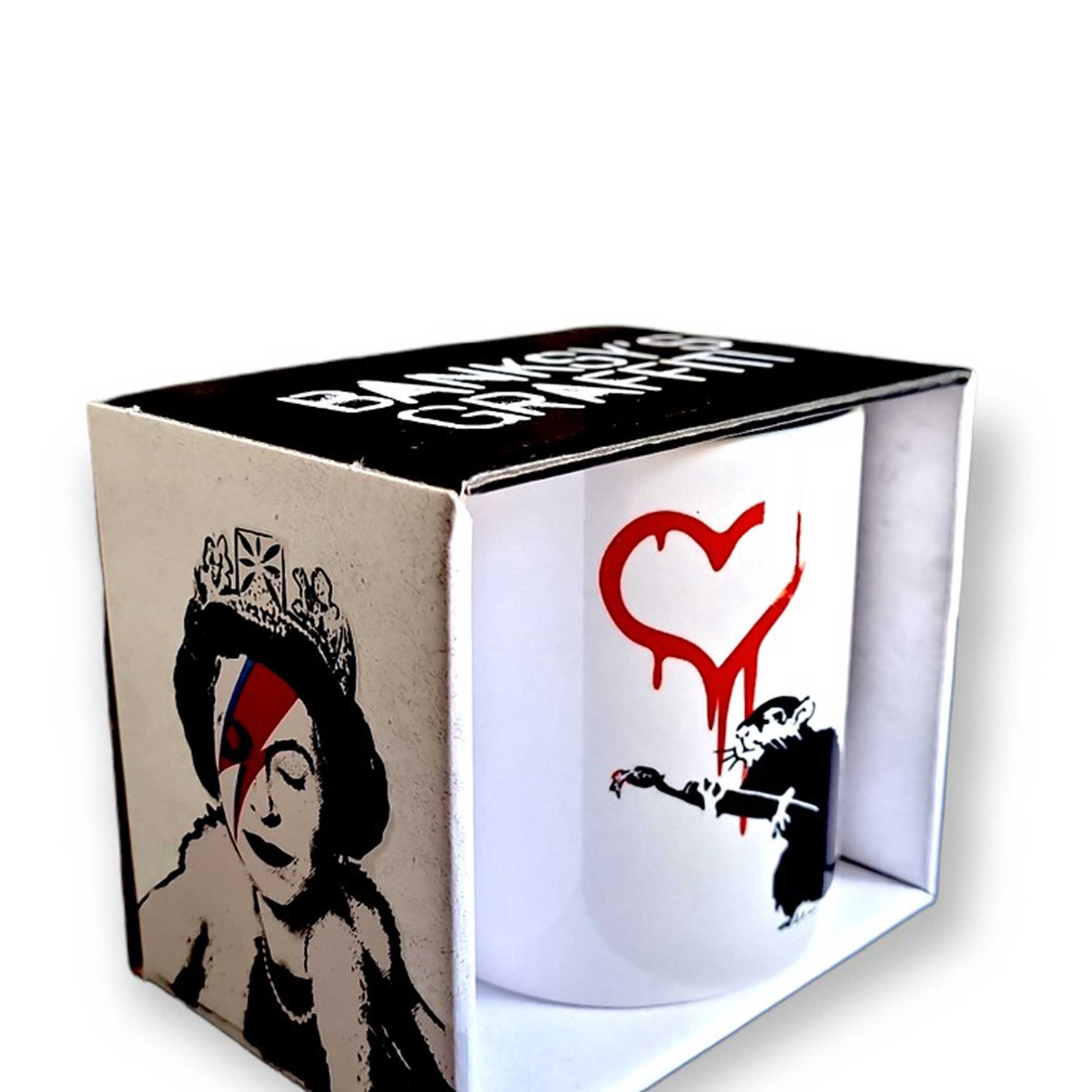 LOVE RAT | Banksy KAFFEE- & TEE-BECHER | Urban.ity