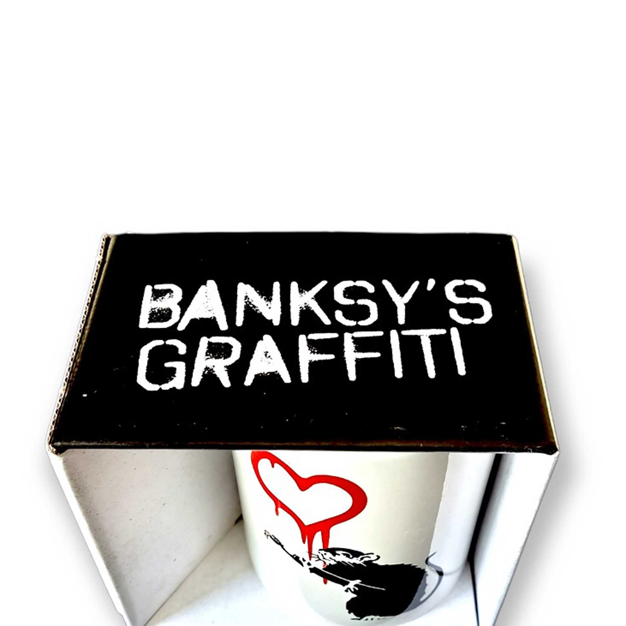 LOVE RAT | Banksy COFFEE & TEA MUG | Urban.ity