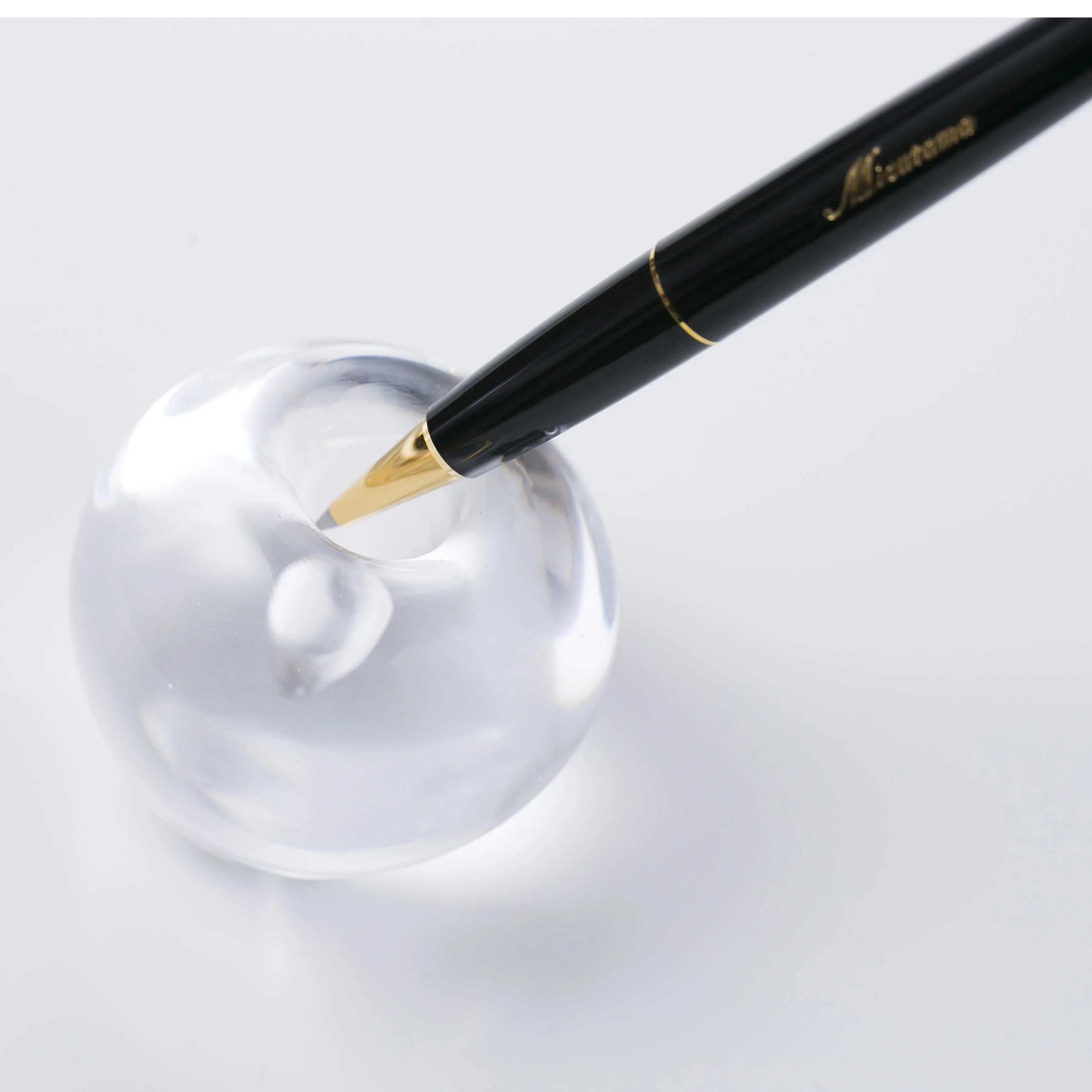 MIZUTAMA - Glas-Stiftehalter mit Kugelschreiber | 100percent