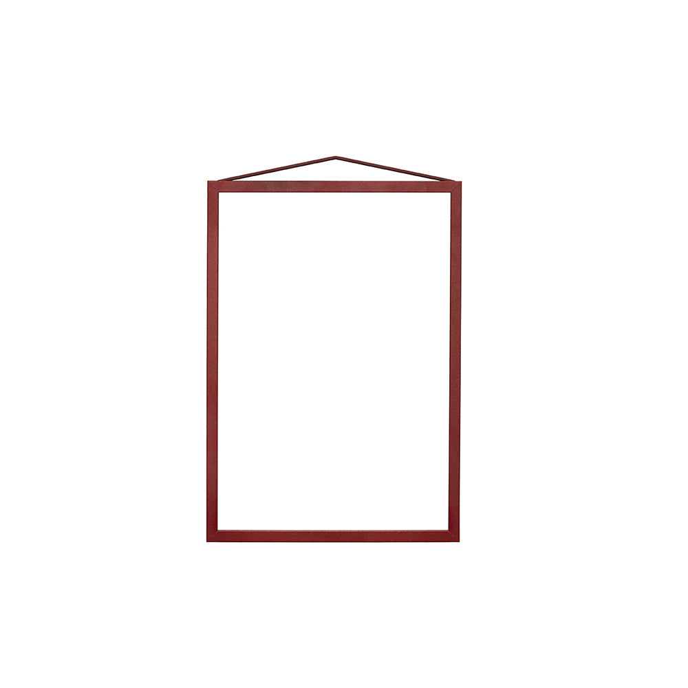 FRAME DEEP RED - picture frame - aluminum | Moebe