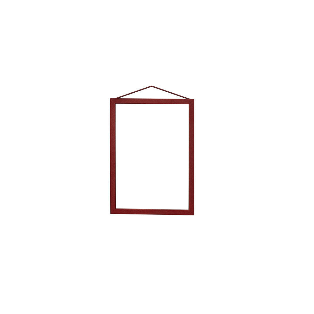 FRAME DEEP RED - picture frame - aluminum | Moebe