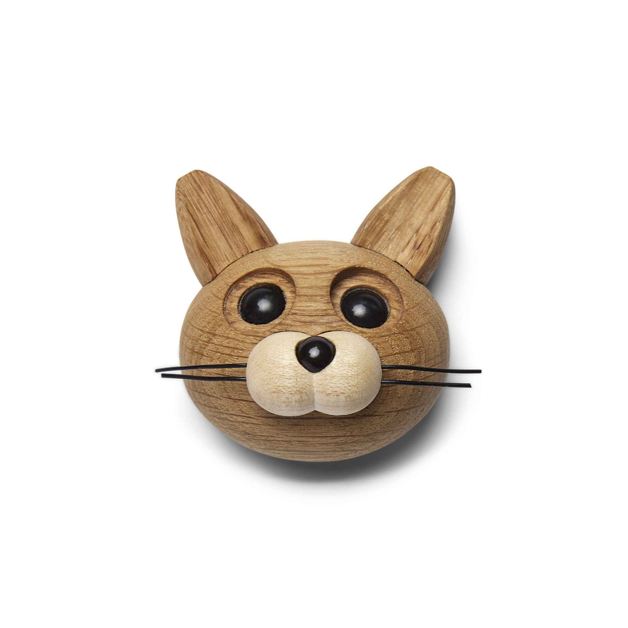 LUCKY THE CAT MAGNET - funny wooden magnetic CAT | Chresten Sommer | Spring Copenhagen