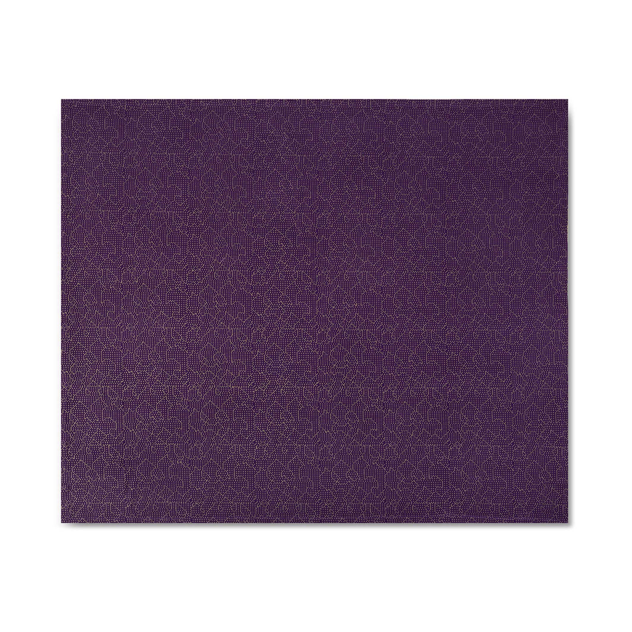 MAPPING BEDSPREAD | lila-farbige TAGES-BETT-DECKE | 235x245 cm | 100% Baumwolle | Cristian Zuzunaga