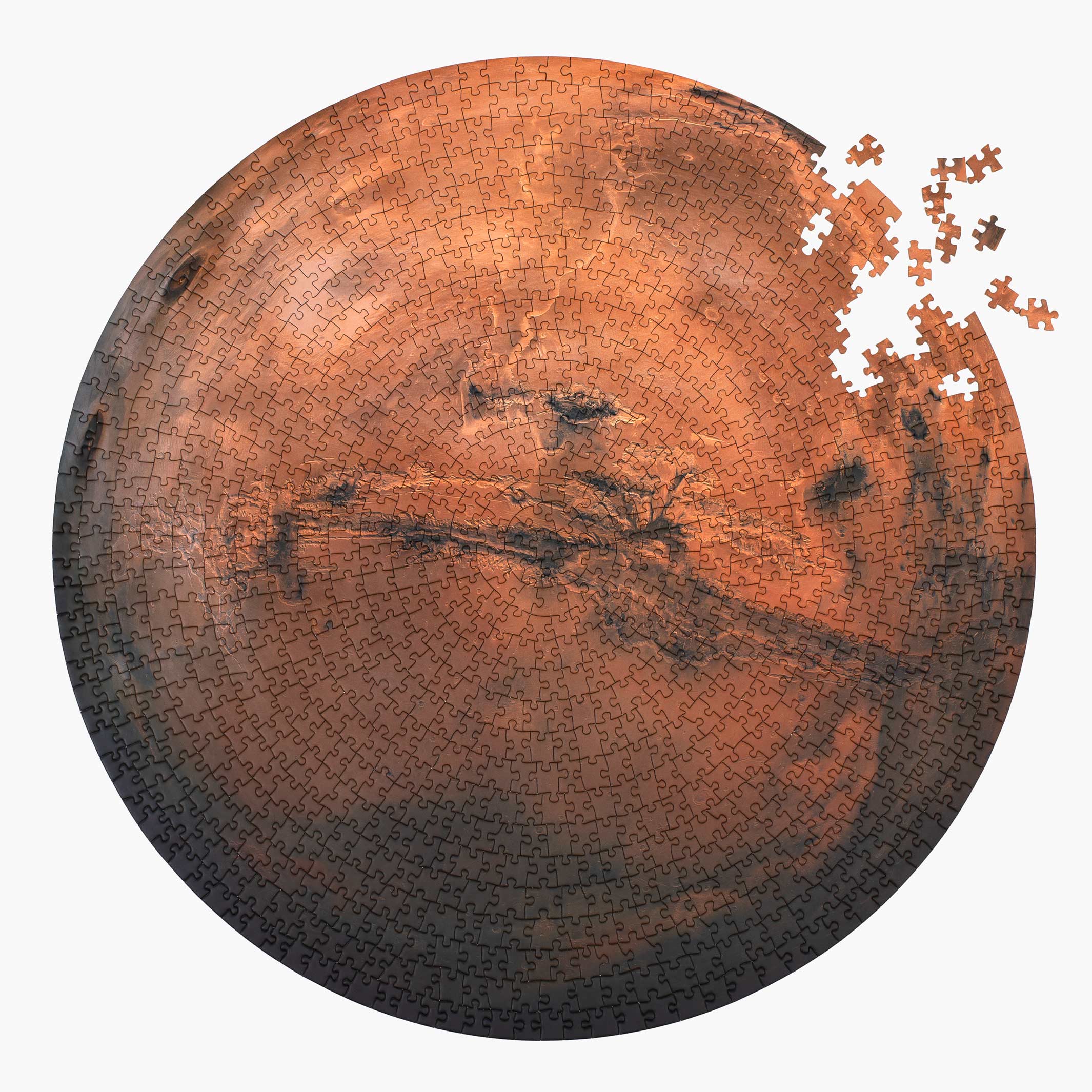 MARS - 1.000 Teile Puzzle des Mars | parkside