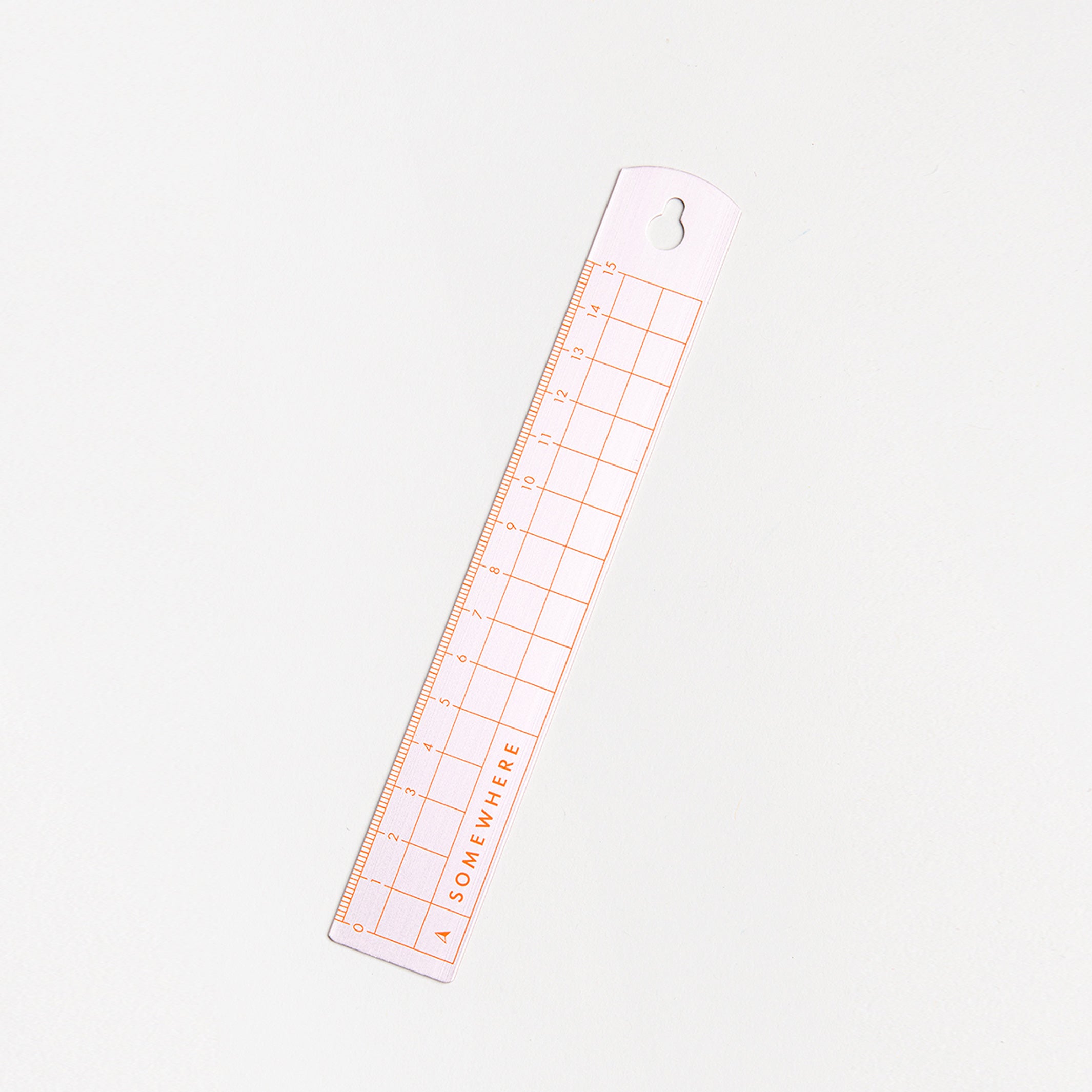 MAKE ME BLUSH RULER - Lineal aus Aluminium - 15 cm | Somewhere