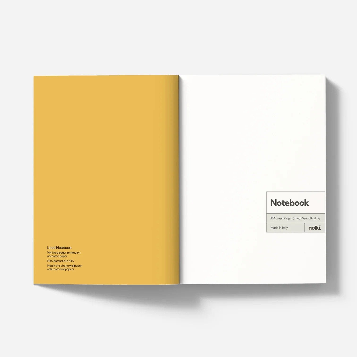 FLIPFLOP NOTEBOOK - Liniertes Notizbuch - A5 & 144 Seiten | nolki