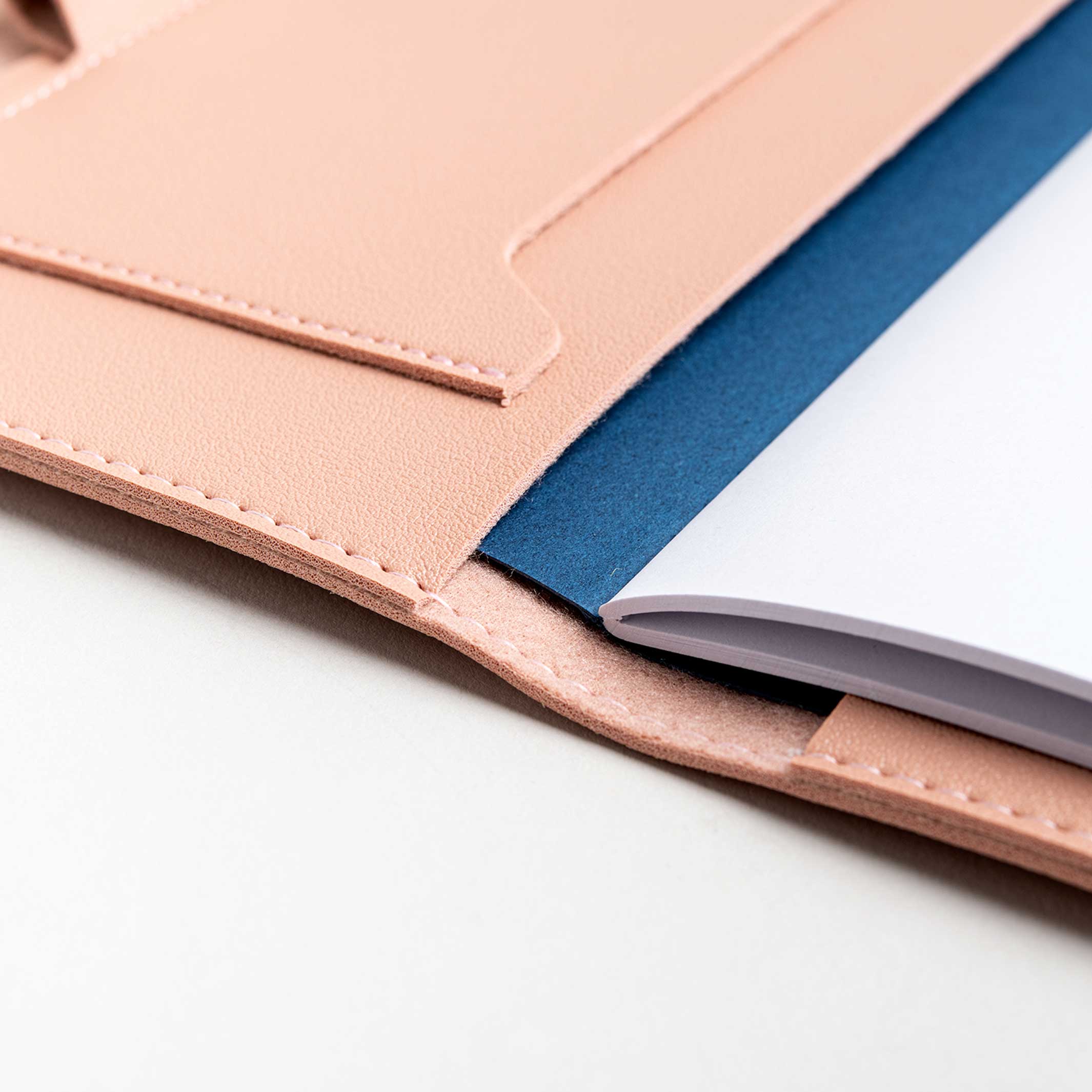 ROSE NOTEBOOK FOLIO - Wallet with notebook - Pink | Somewhere