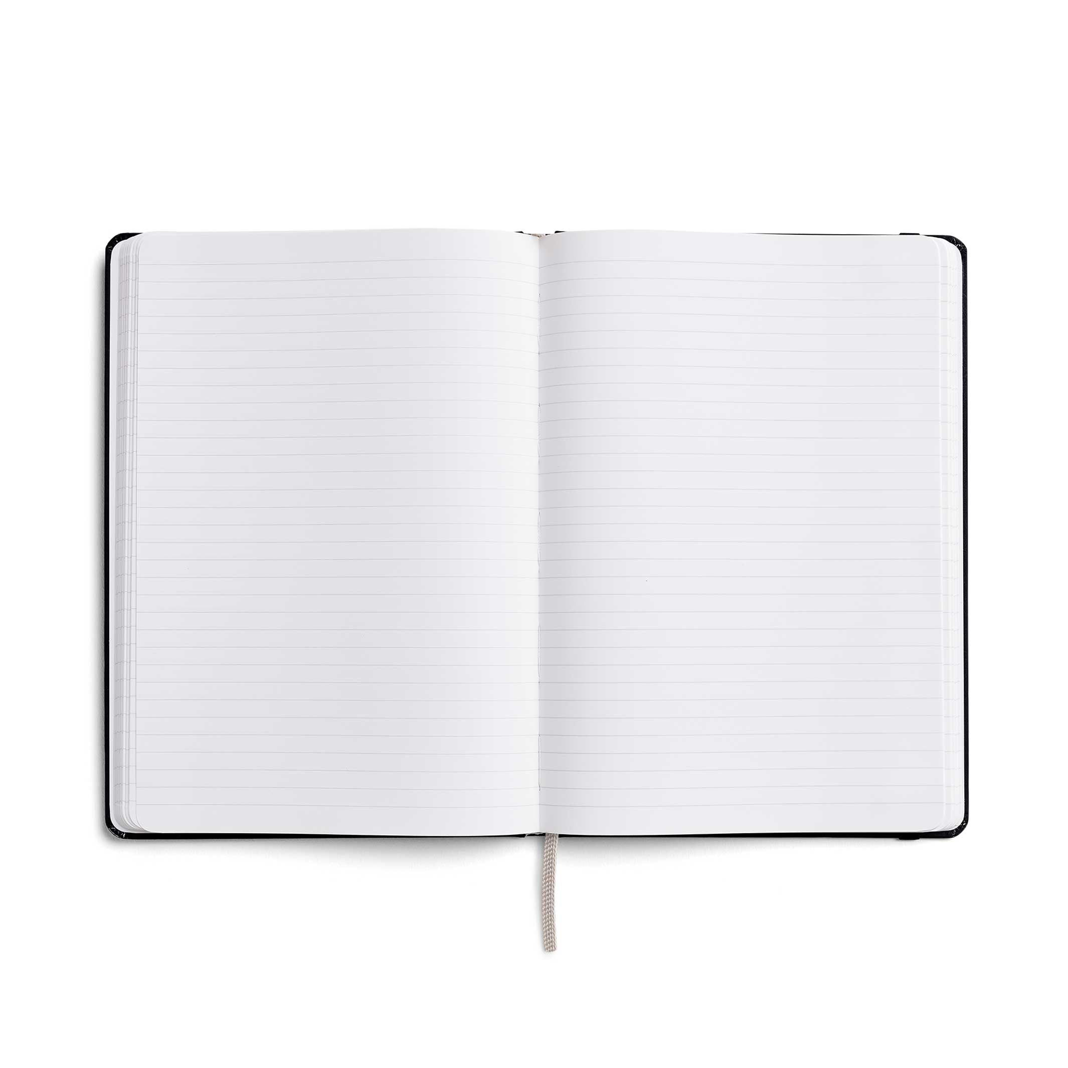 Hardcover NOTEBOOK A5 | Schwarzes NOTIZBUCH | Karst Stone Paper