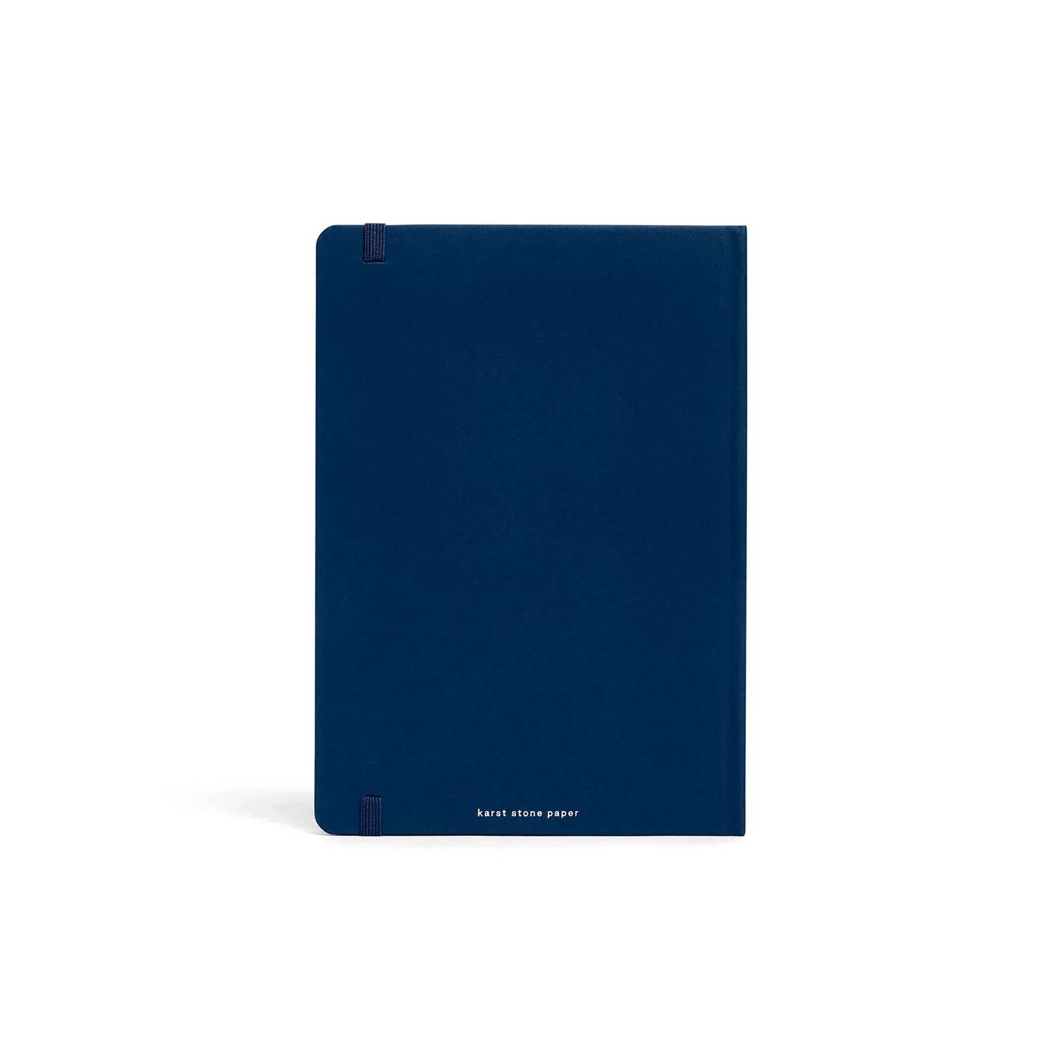 Hardcover NOTEBOOK A5 | Navy | Karst Stone Paper