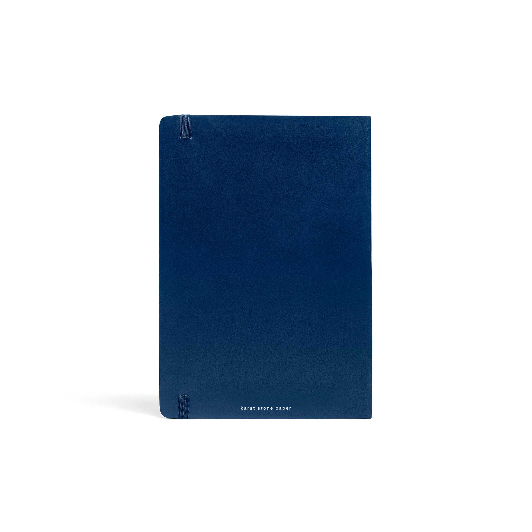 Softcover NOTEBOOK A5 | Navy | Karst Stone Paper