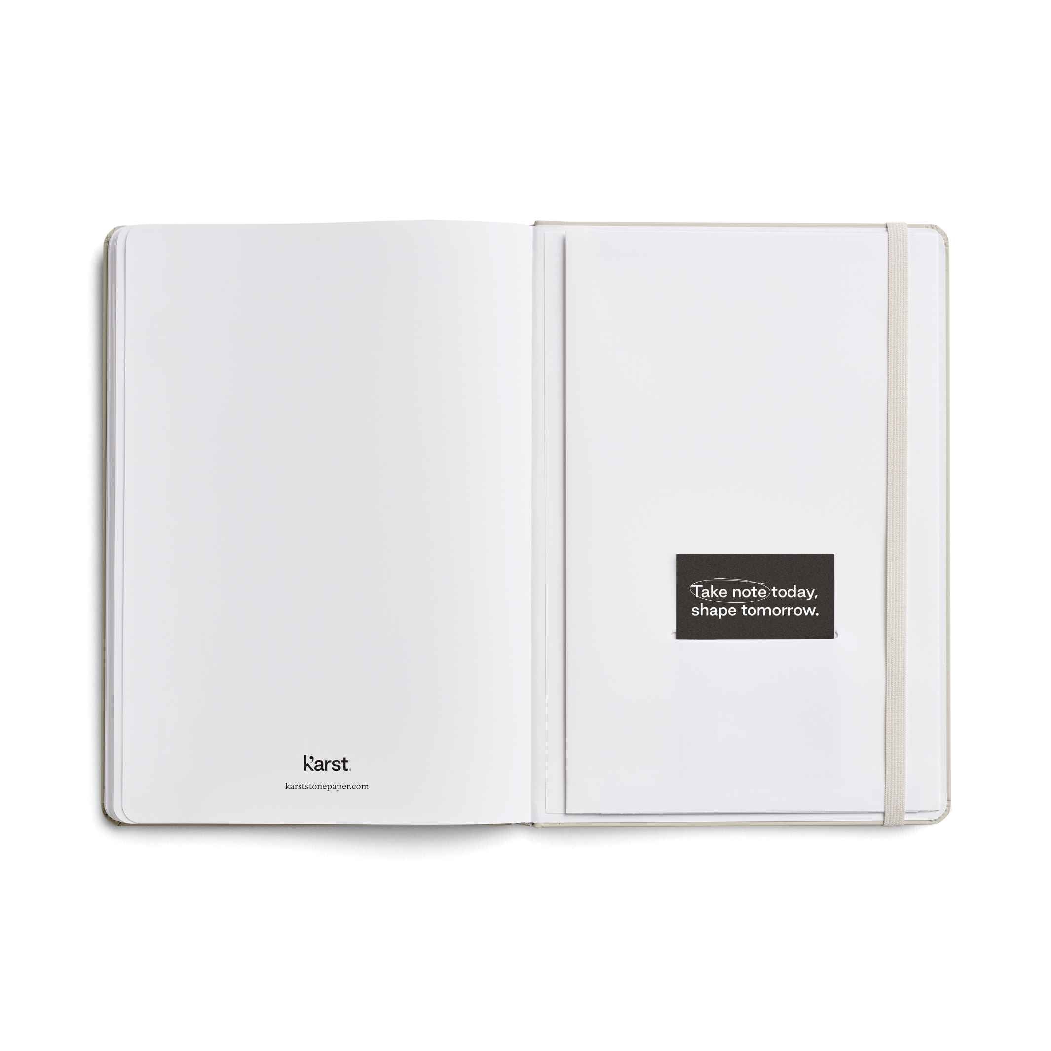 Hardcover NOTEBOOK A5 | Glacier | Karst Stone Paper