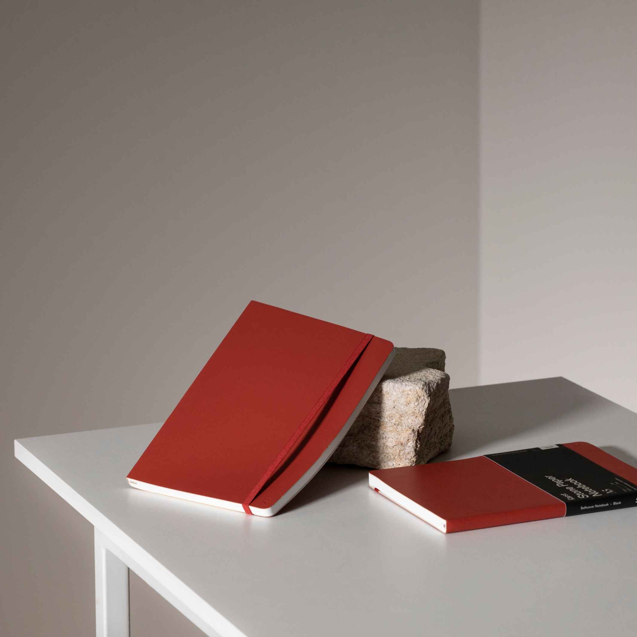 Softcover NOTEBOOK A5 - Pinot-rotes NOTIZBUCH | Karst Stone Paper