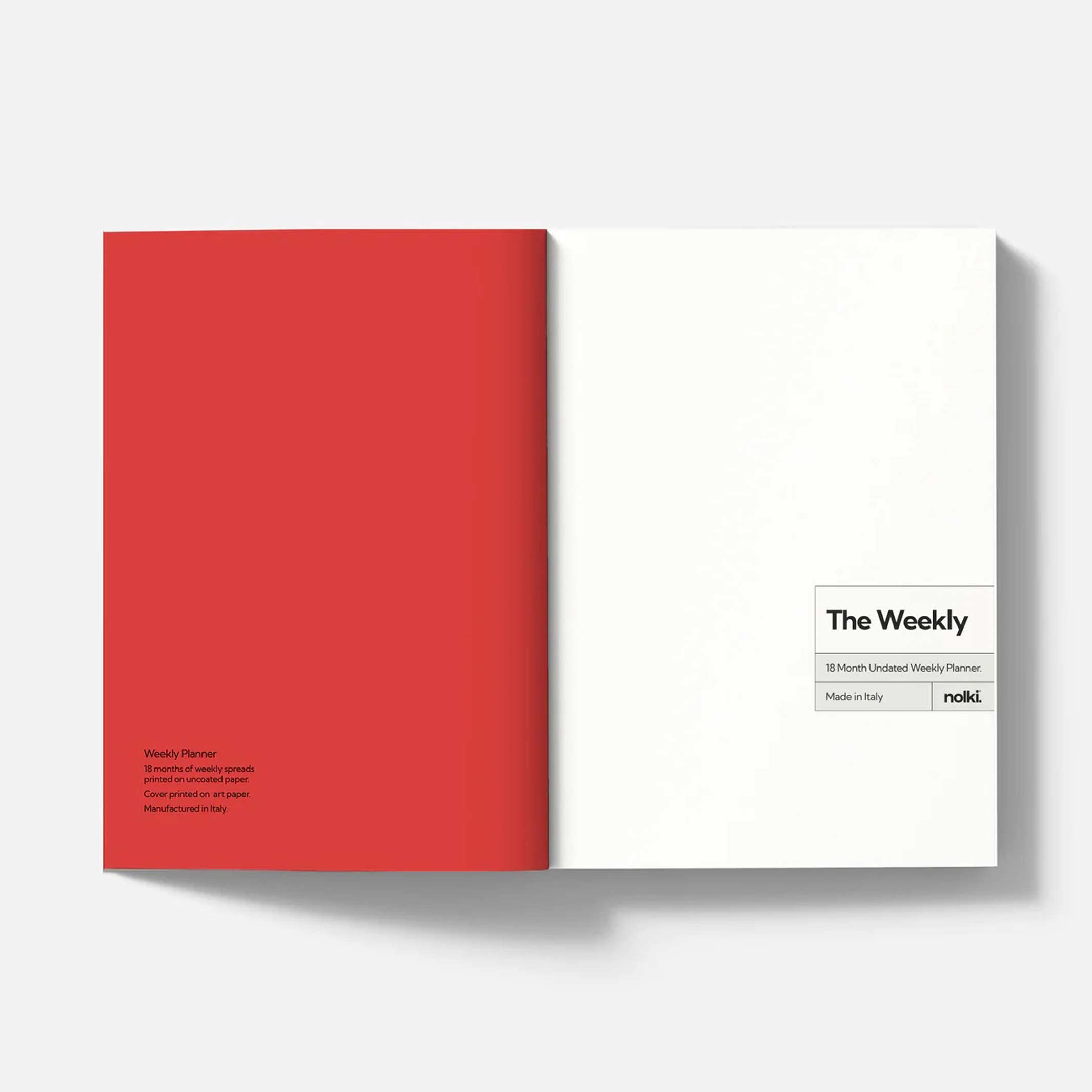 THE WEEKLY MIMI - zeitloser Wochenplaner über 18 Monate - A5 & 184 Seiten | nolki
