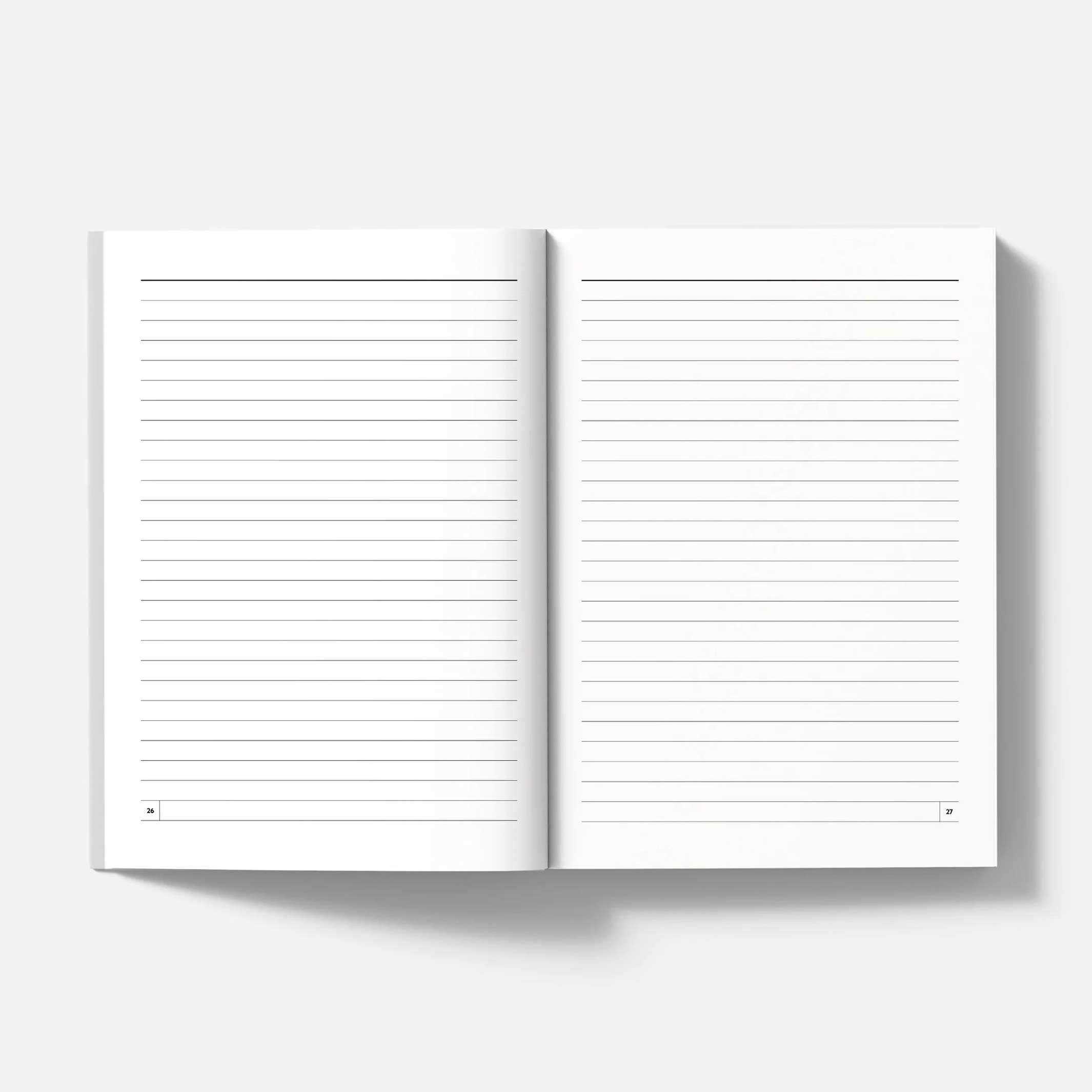 NEON NOTEBOOK - Liniertes Notizbuch - A5 & 144 Seiten | nolki