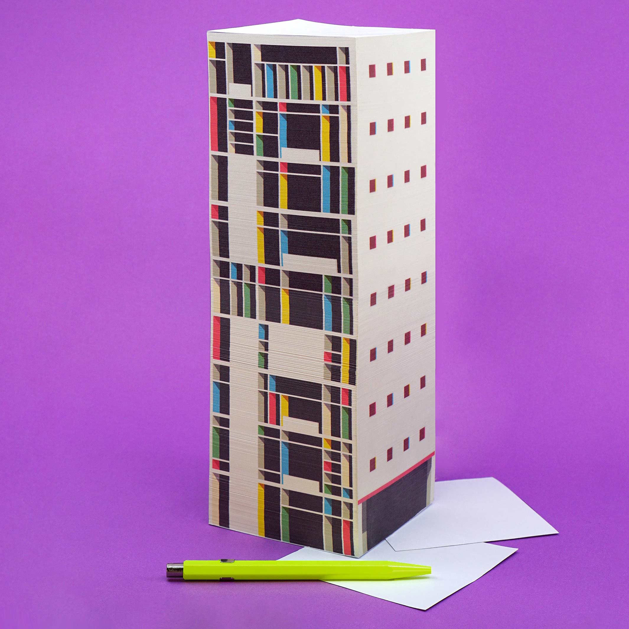 PAPERSCRAPER® MARSEILLE - 2.300 Seiten Notizblock | seltmann+söhne