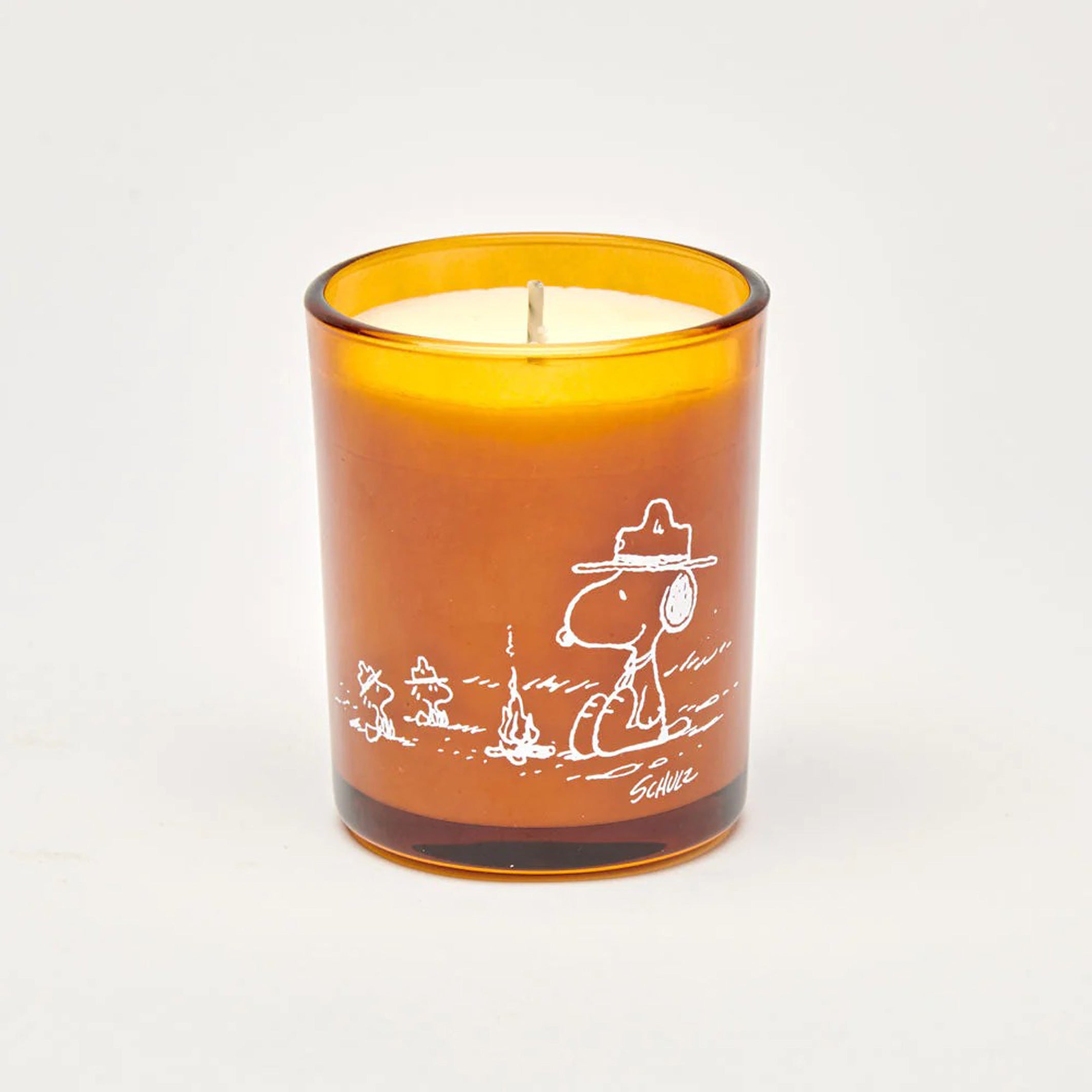 PEANUTS - CAMPFIRE CANDLE | Vegan, Vegetable WAX CANDLE | Cedar & Embers | Magpie