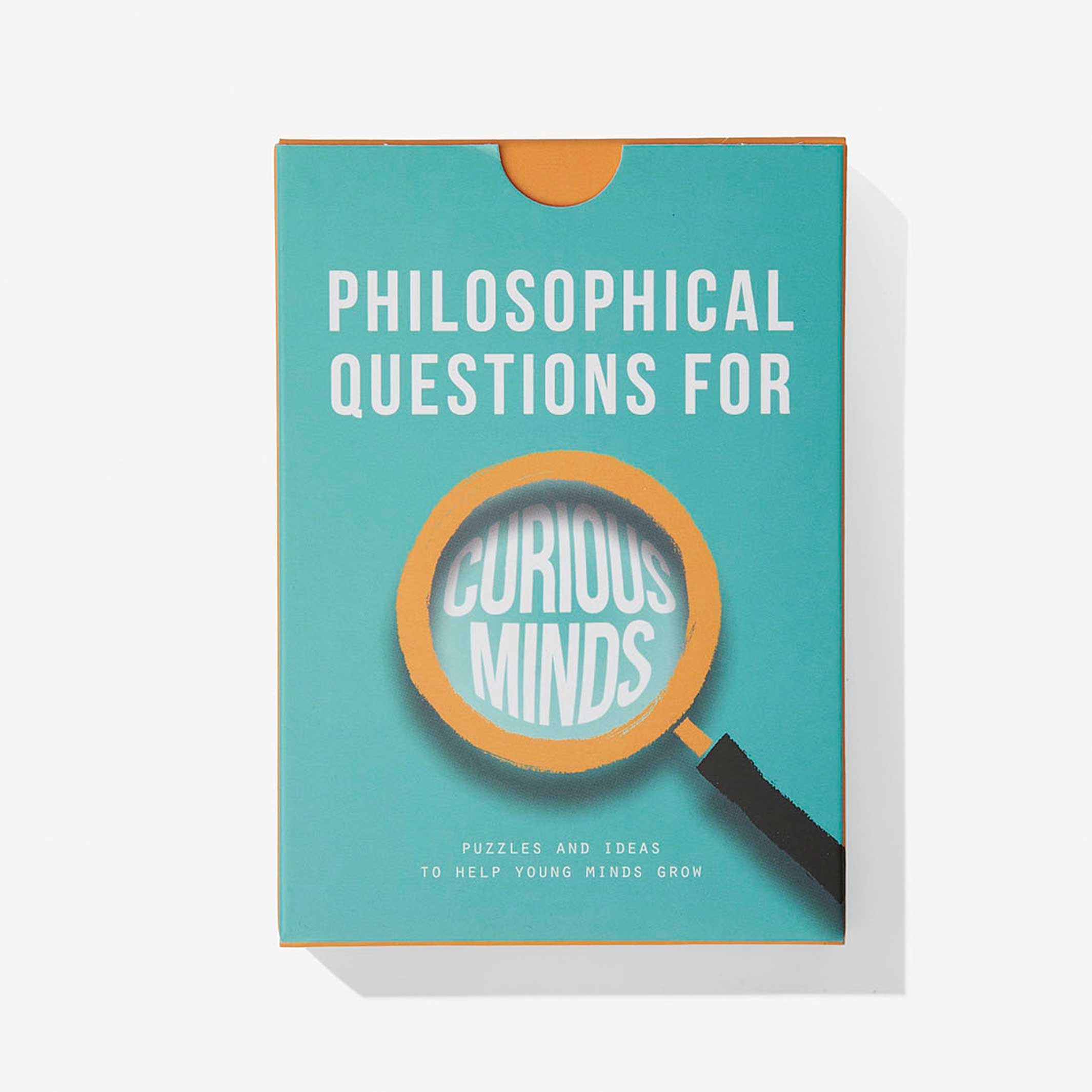 PHILOSOPHICAL QUESTIONS for CURIOUS MINDS | CARD GAME | English Edition | The School of Life