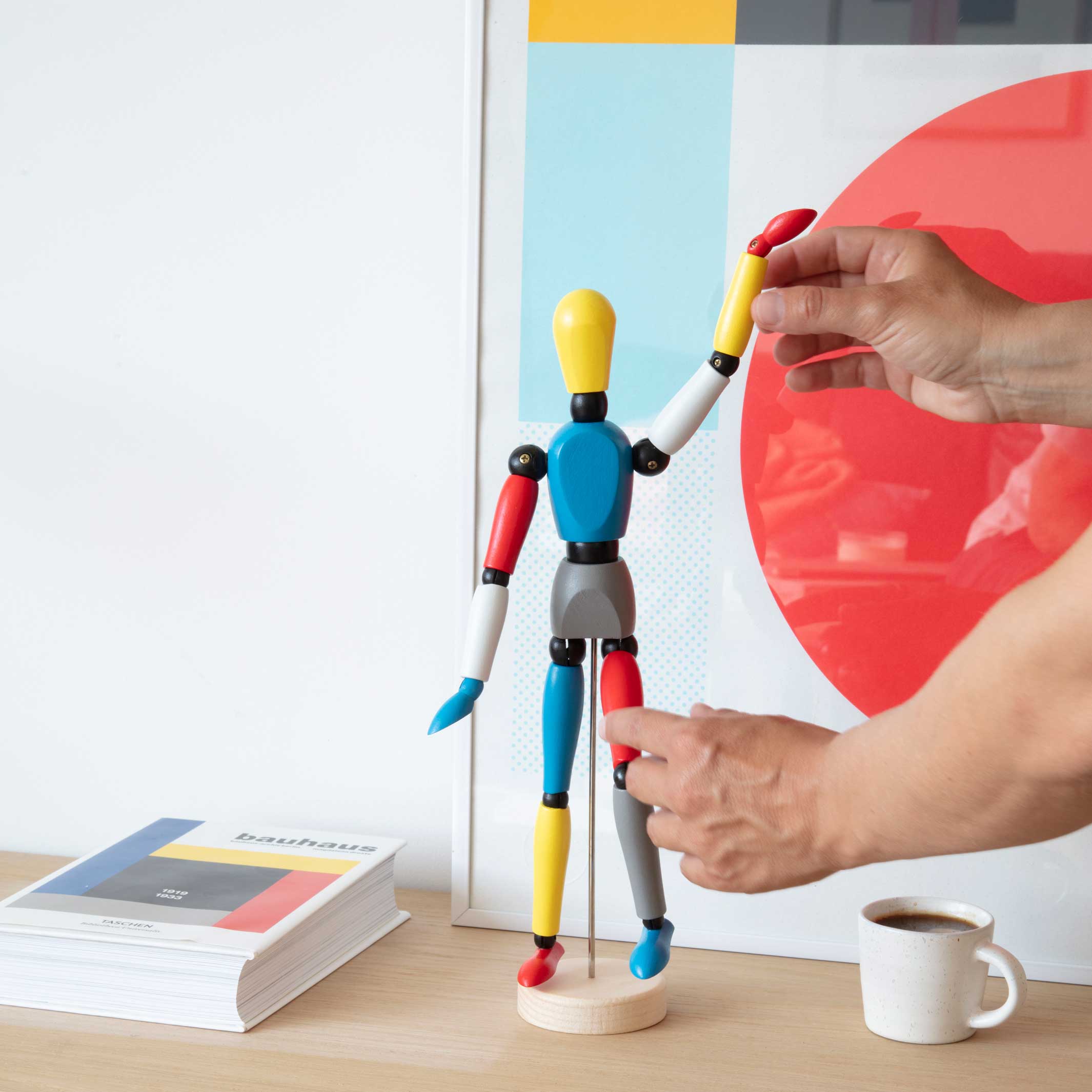 PIET The Artist's Mannequin | Holz-GLIEDER-PUPPE | Block Design