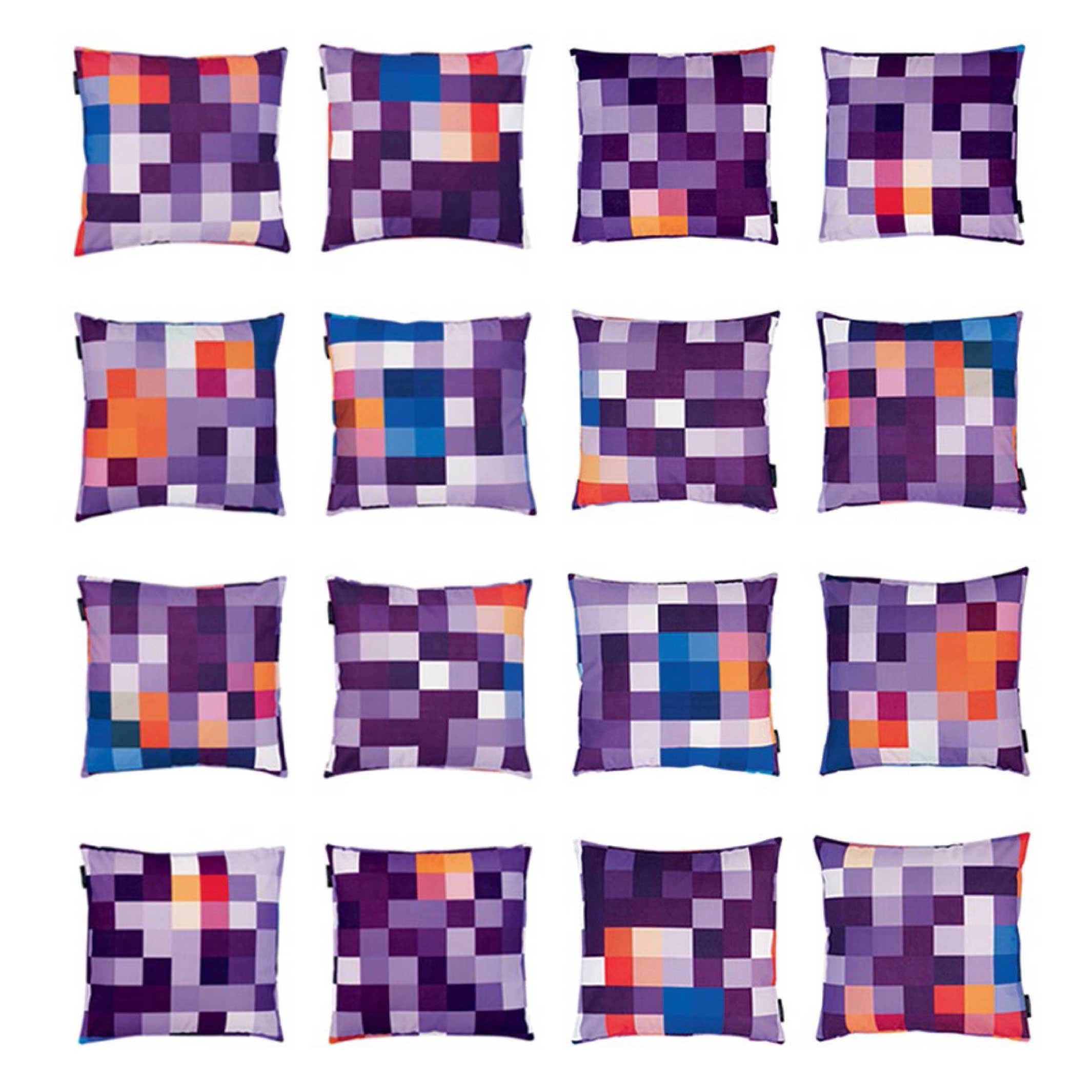 PIXEL CUSHION VENUS - multicolor Cushion - 40x40 cm - 100% Trevira CS | Cristian Zuzunaga