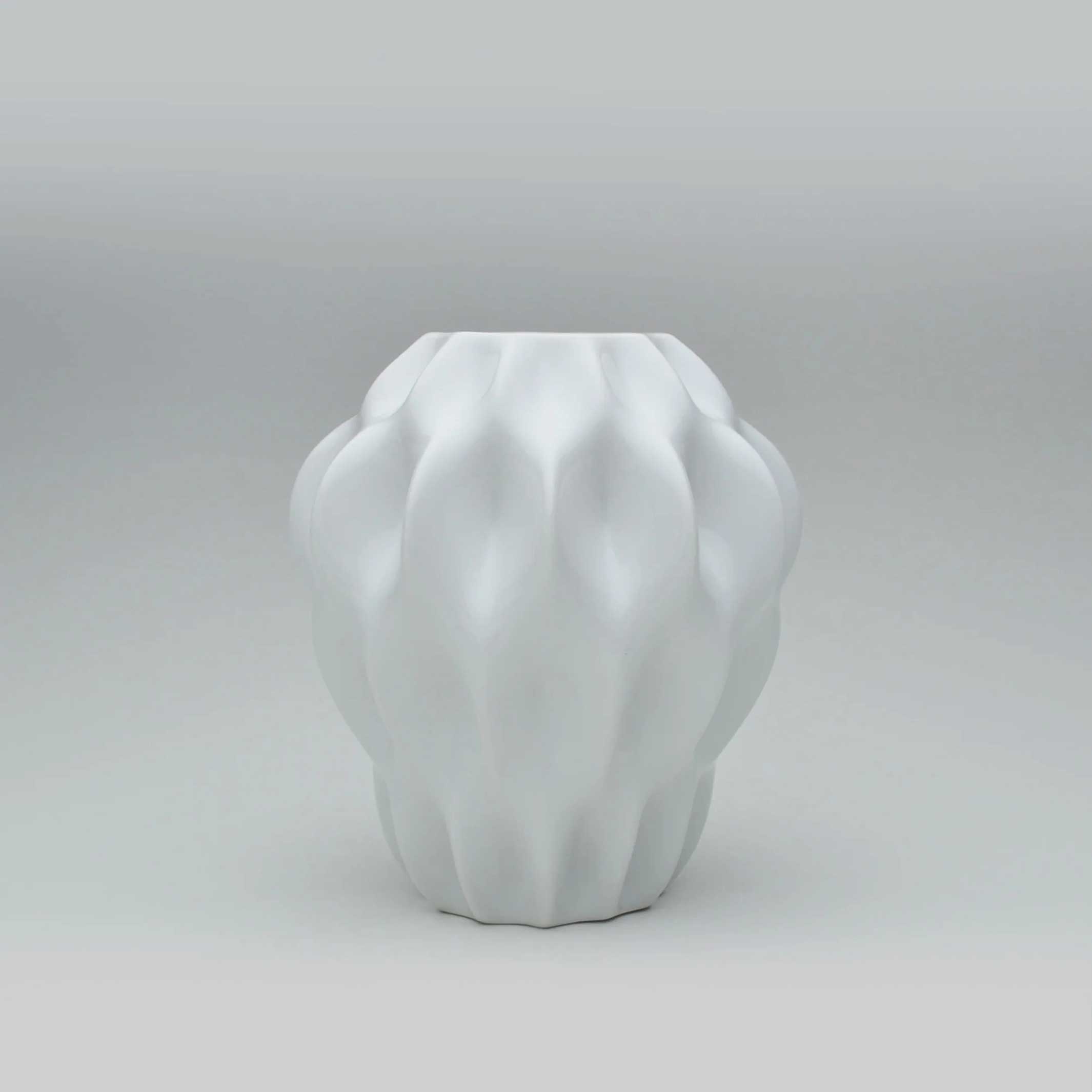 Plissan P | Porcelain VASE | H=32 cm | Holaria