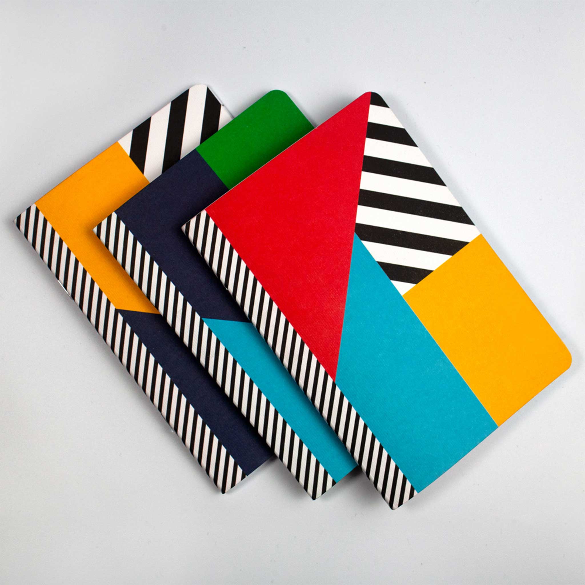 RUNWAY POCKET NOTEBOOKS | 3x lined NOTEBOOKS | A6 & 48 pages | nolki